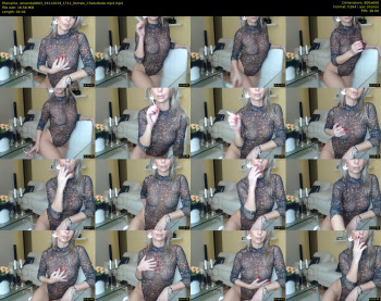 amanda0803 — 5 minute Chaturbate female cam show recording, 480p, Nov 19, 2019