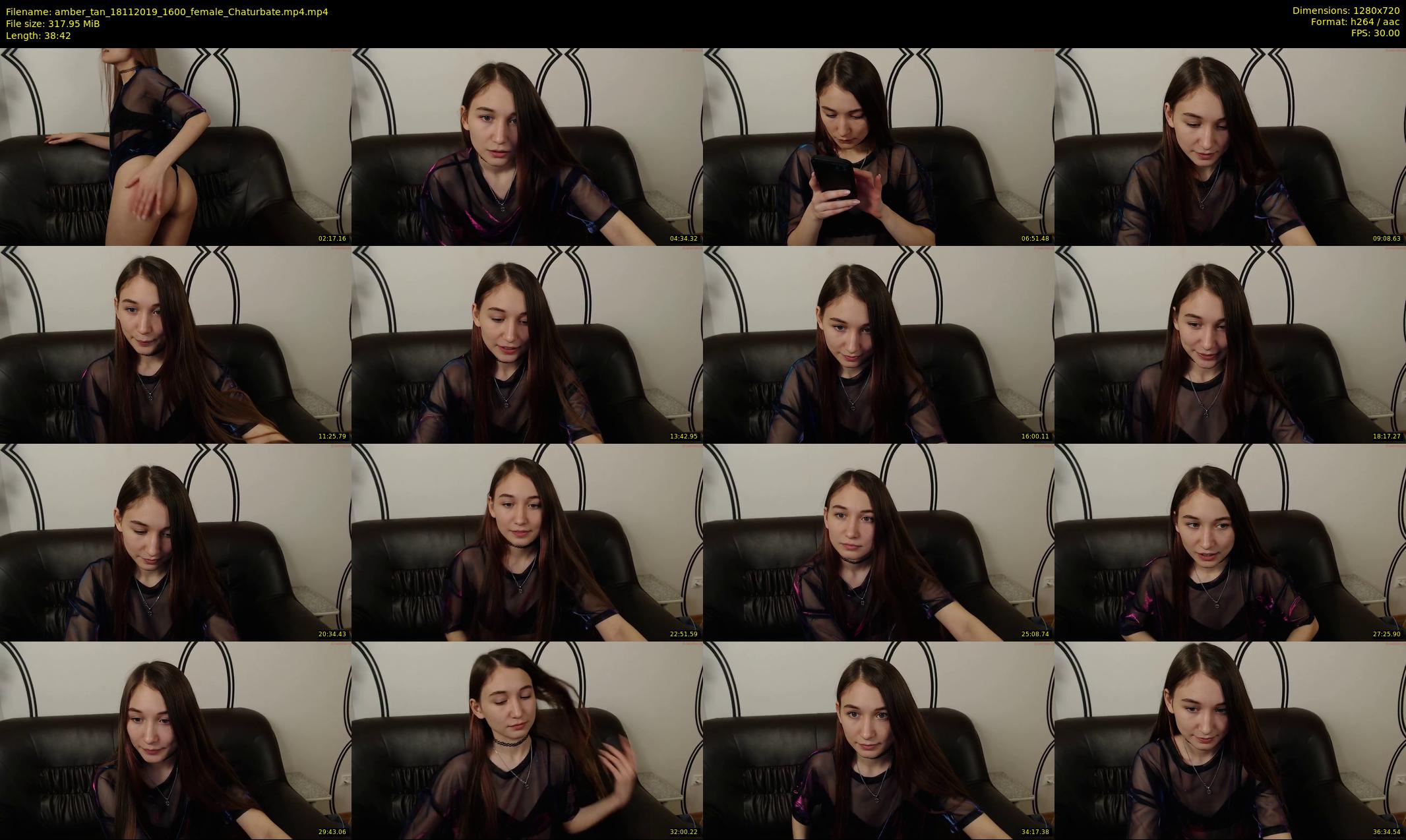 amber_tan — 39 minute Chaturbate female cam show recording, 720p, Nov 18, 2019