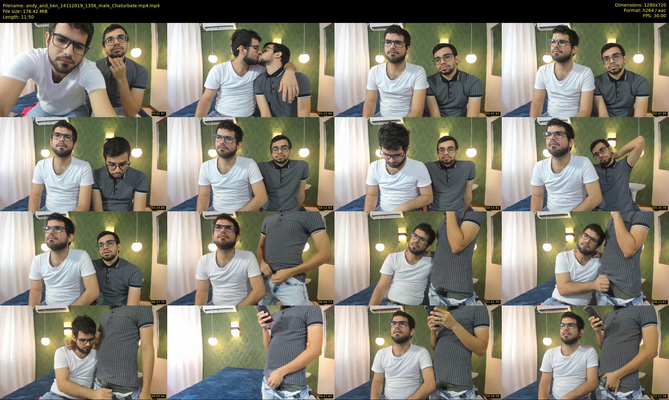 andy_and_ken — 12 minute Chaturbate male cam show recording, 720p, Nov 14, 2019