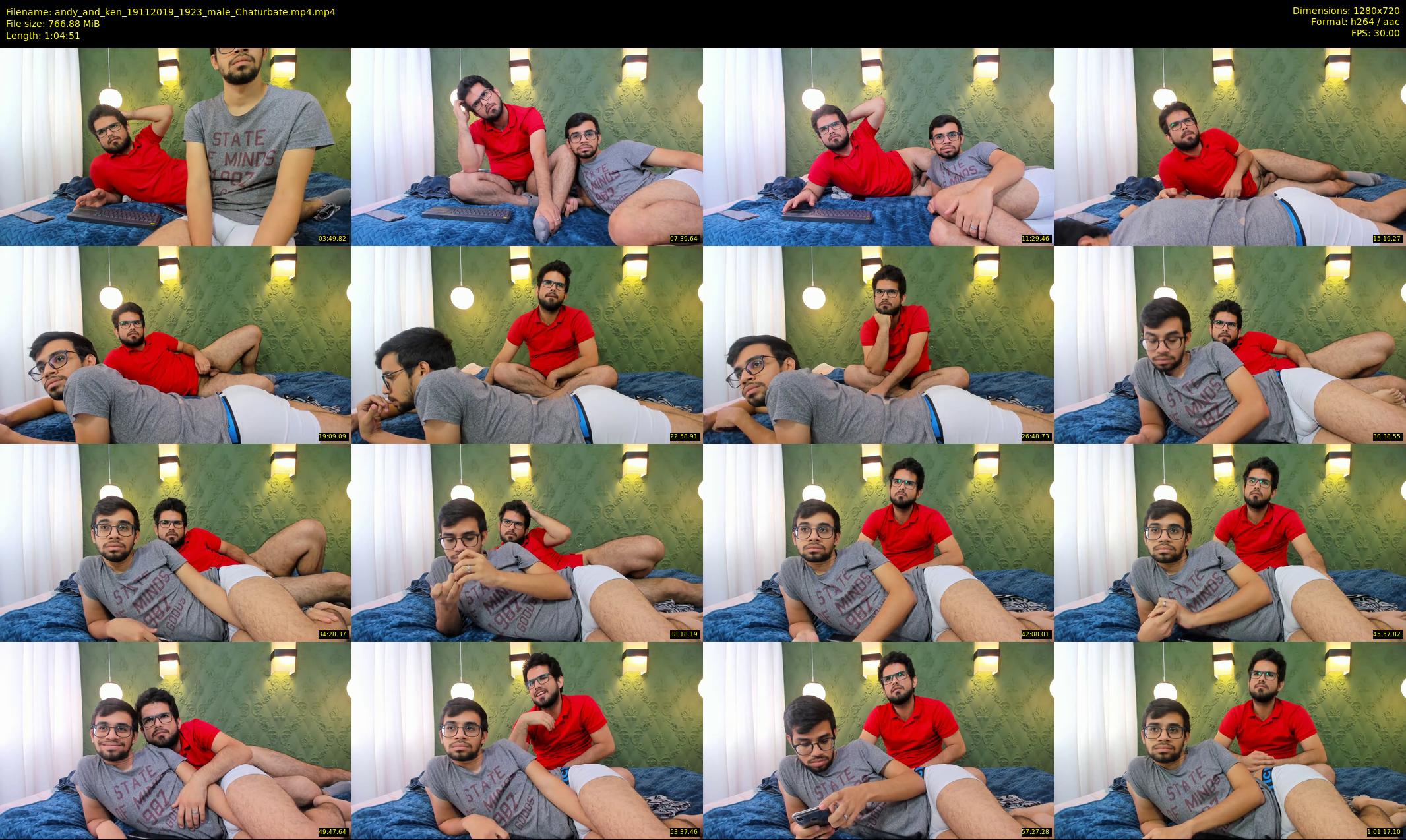 andy_and_ken — 65 minute Chaturbate male cam show recording, 720p, Nov 19, 2019