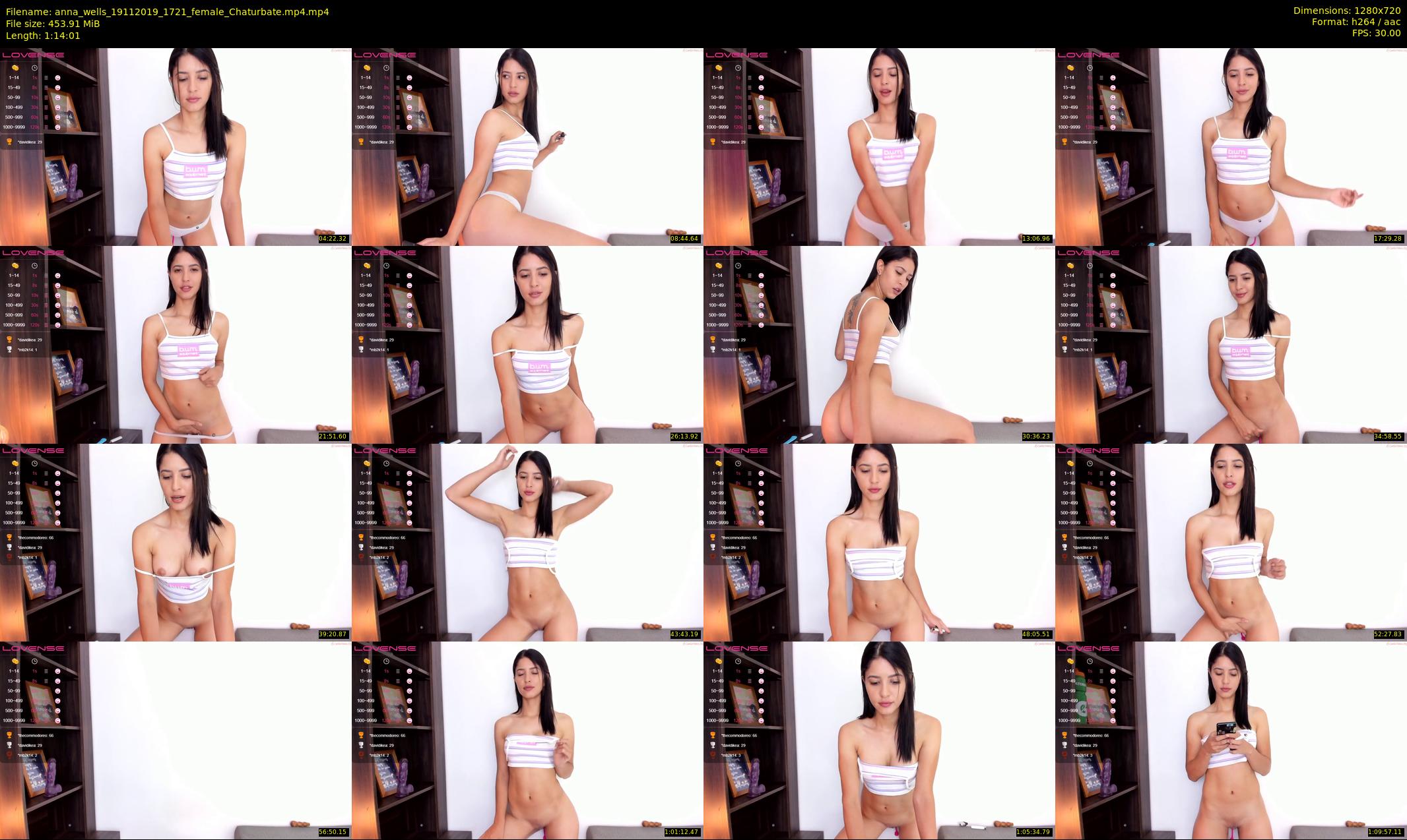 anna_wells — 75 minute Chaturbate female cam show recording, 720p, Nov 19, 2019