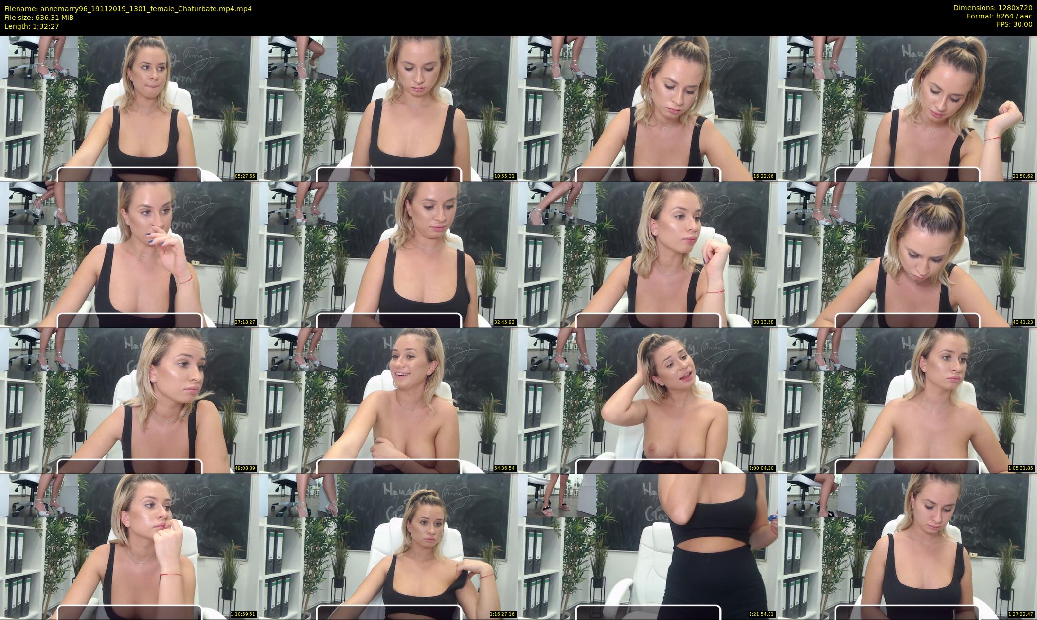 annemarry96 — 93 minute Chaturbate female cam show recording, 720p, Nov 19, 2019