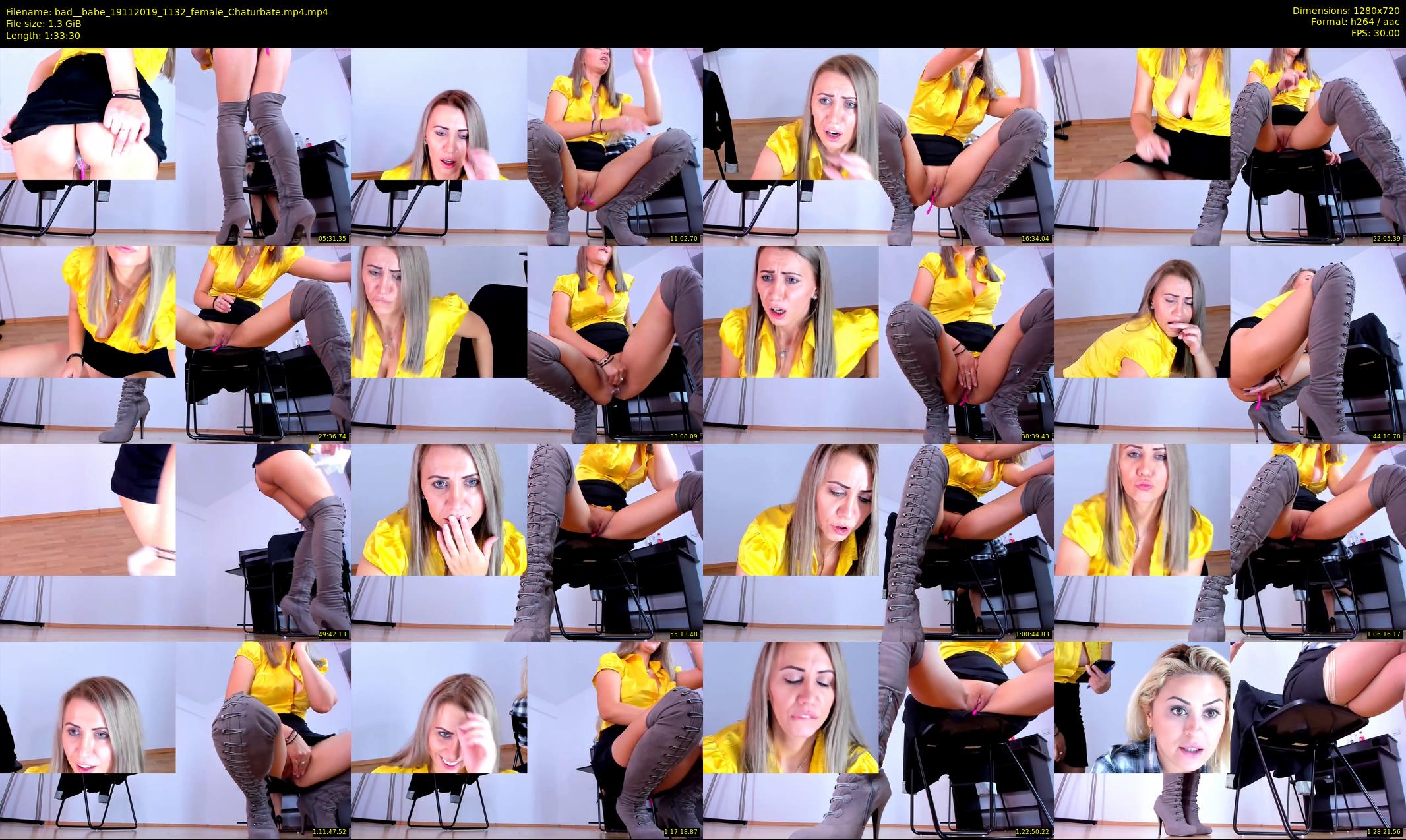 bad__babe — 94 minute Chaturbate female cam show recording, 720p, Nov 19, 2019