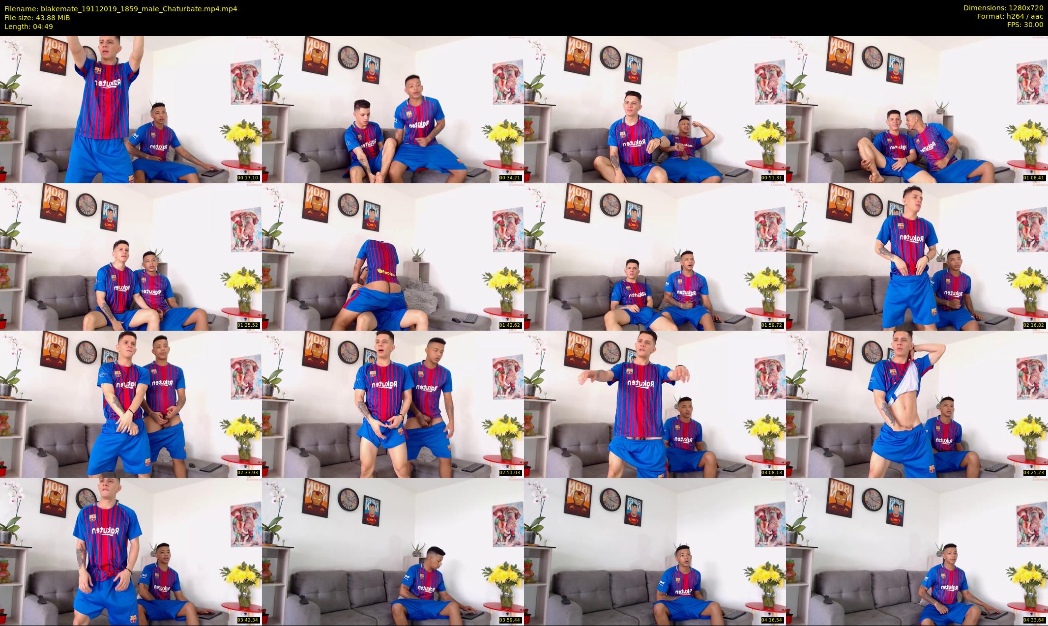 blakemate — 5 minute Chaturbate male cam show recording, 720p, Nov 19, 2019