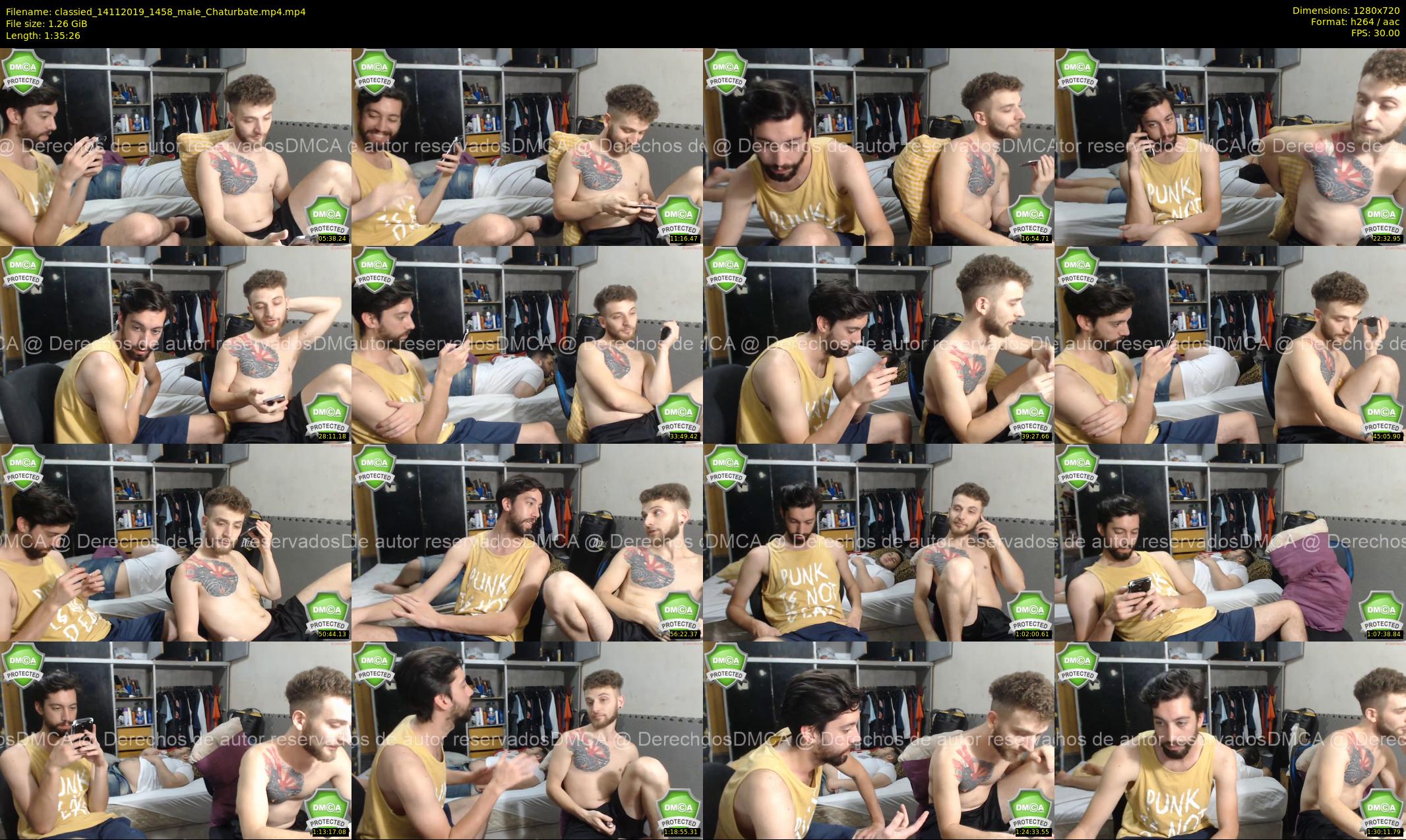 classied — 96 minute Chaturbate male cam show recording, 720p, Nov 14, 2019