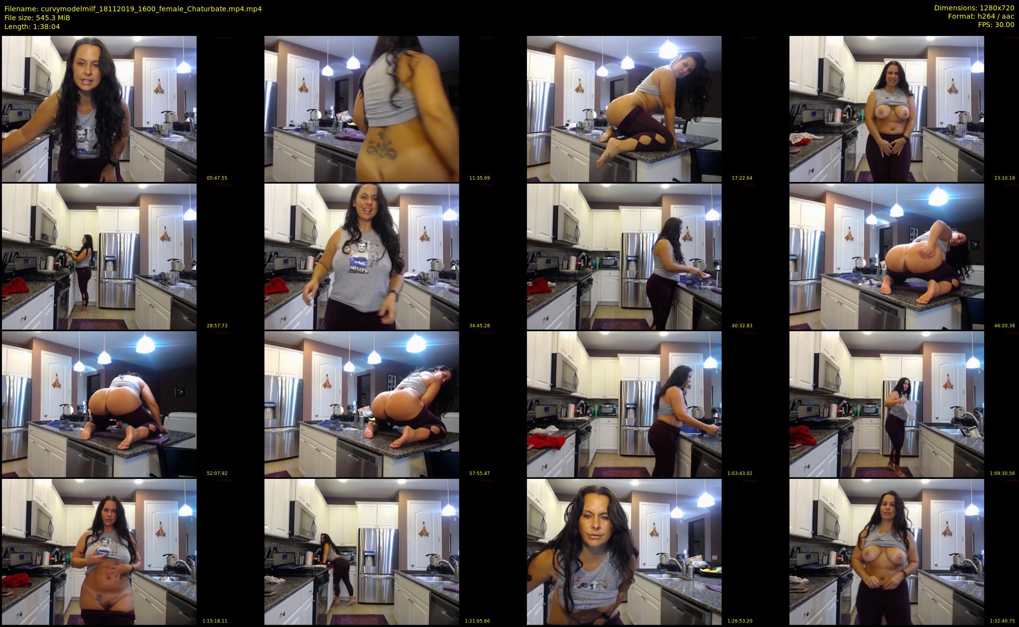 curvymodelmilf — 99 minute Chaturbate female cam show recording, 720p, Nov 18, 2019