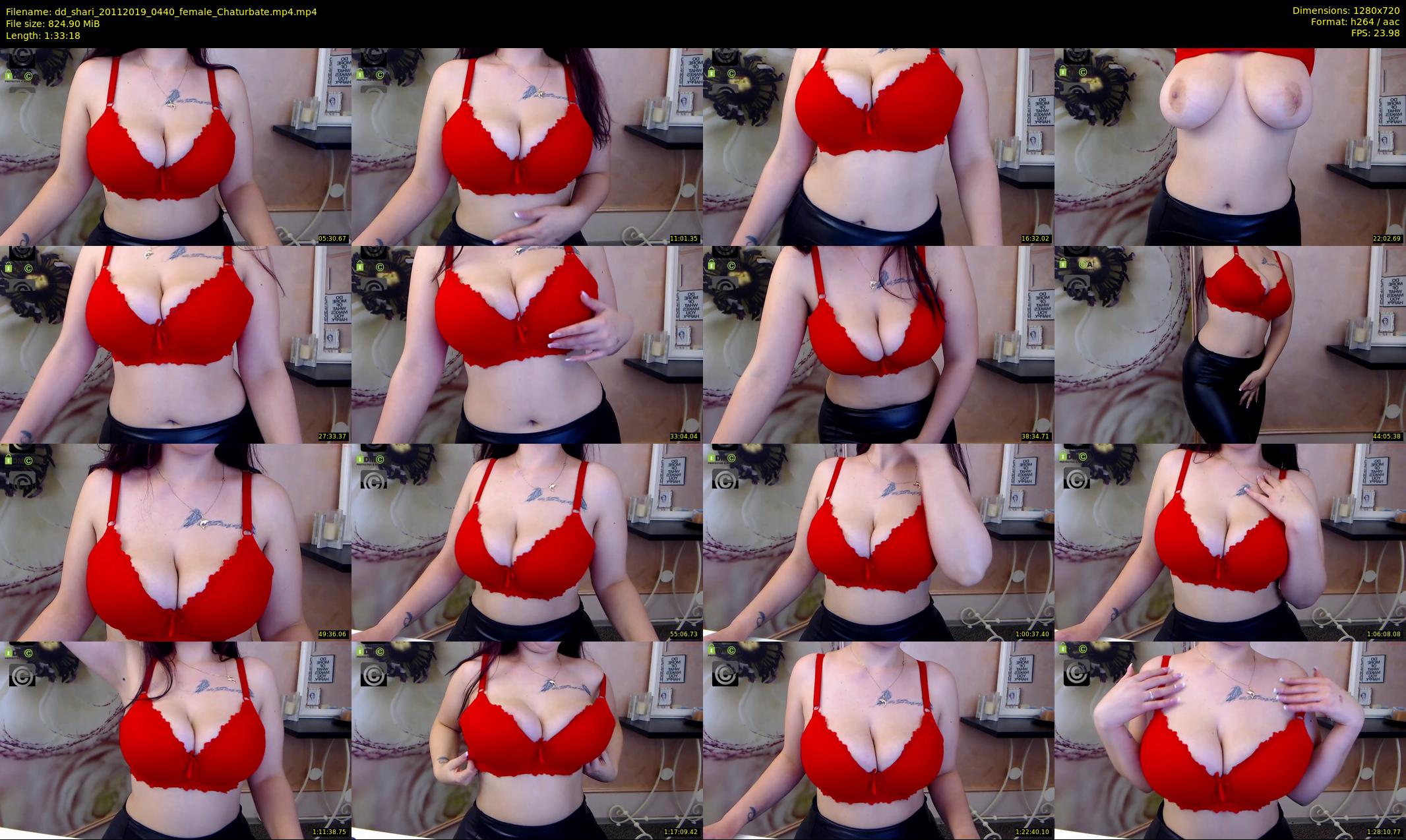 dd_shari — 94 minute Chaturbate female cam show recording, 720p, Nov 20, 2019