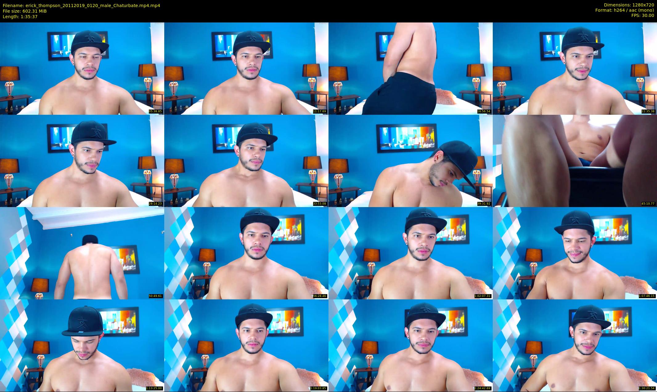 erick_thompson — 96 minute Chaturbate male cam show recording, 720p, Nov 20, 2019