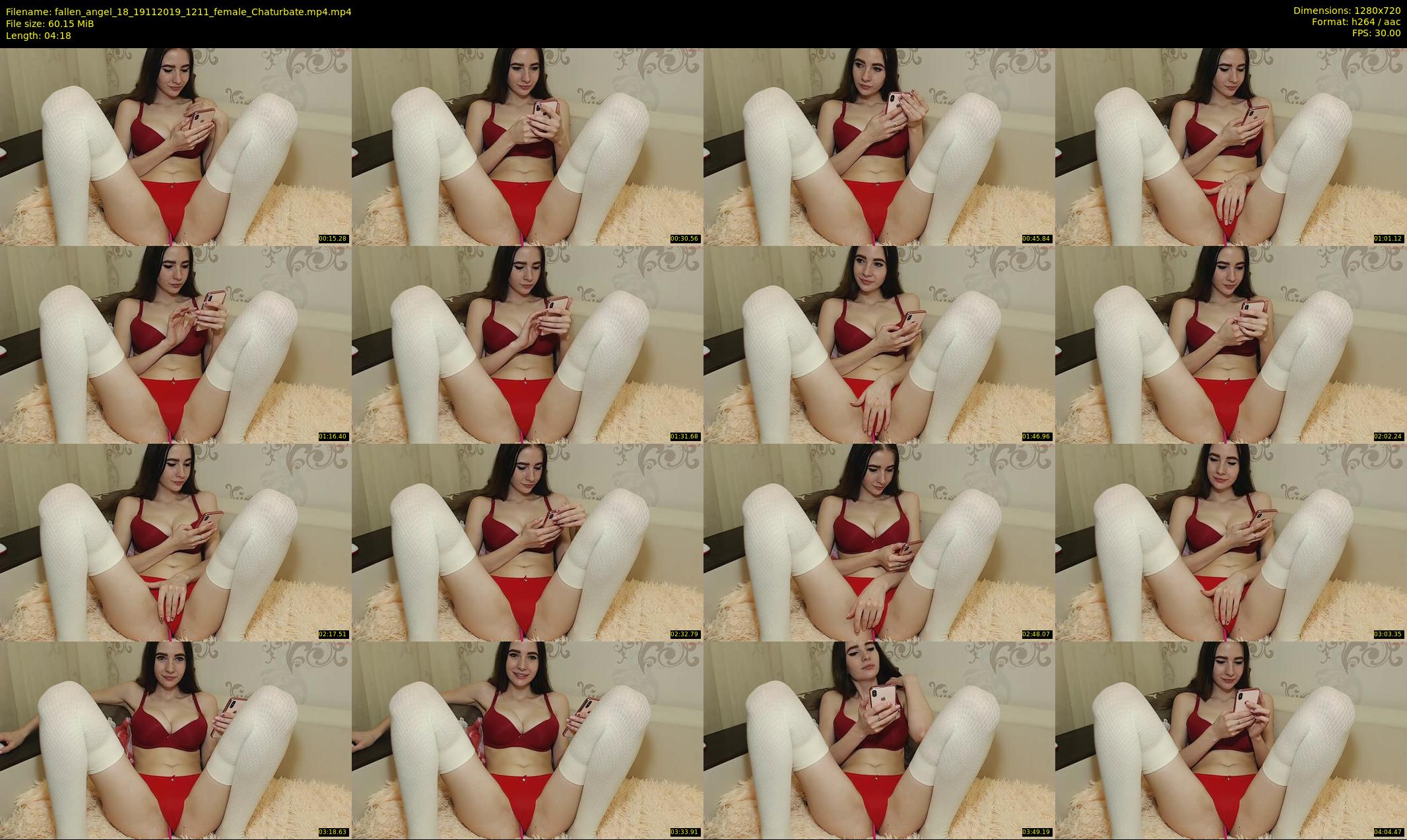 fallen_angel_18 — 5 minute Chaturbate female cam show recording, 720p, Nov 19, 2019