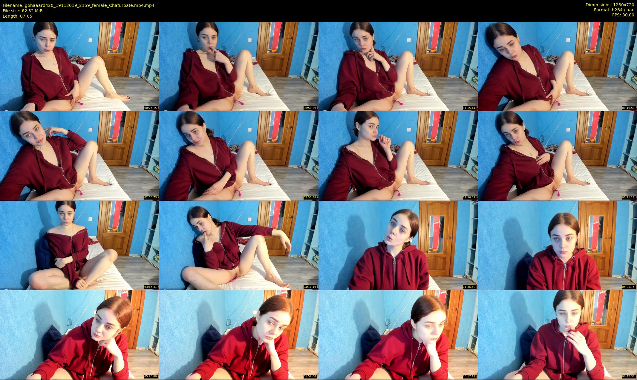 gohaaard420 — 8 minute Chaturbate female cam show recording, 720p, Nov 19, 2019