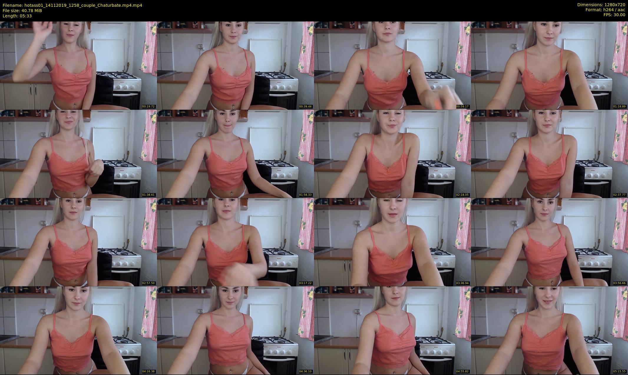 hotass01 — 6 minute Chaturbate couple cam show recording, 720p, Nov 14, 2019