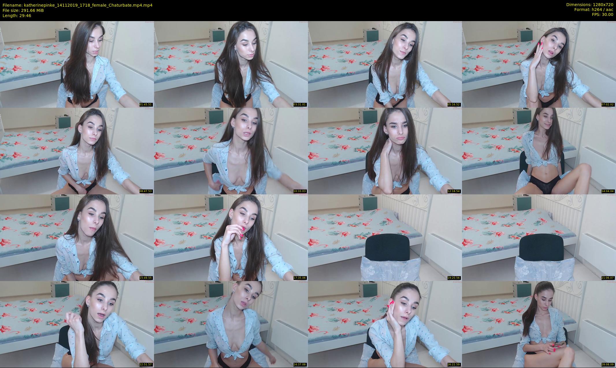 katherinepinke — 30 minute Chaturbate female cam show recording, 720p, Nov 14, 2019