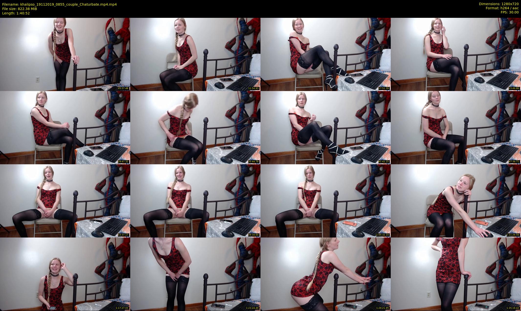 khalipso — 101 minute Chaturbate female cam show recording, 720p, Nov 19, 2019