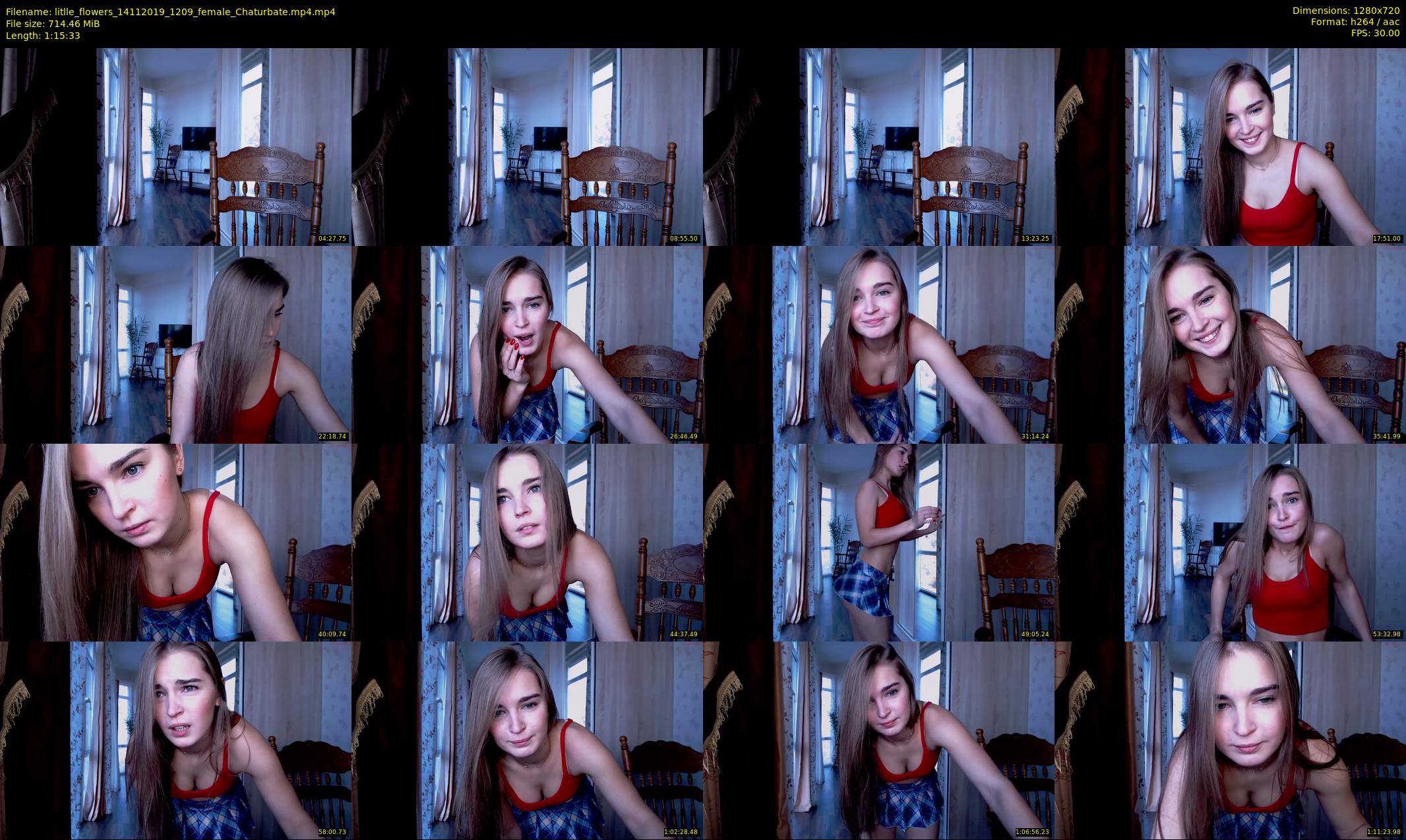 litlle_flowers — 76 minute Chaturbate female cam show recording, 720p, Nov 14, 2019