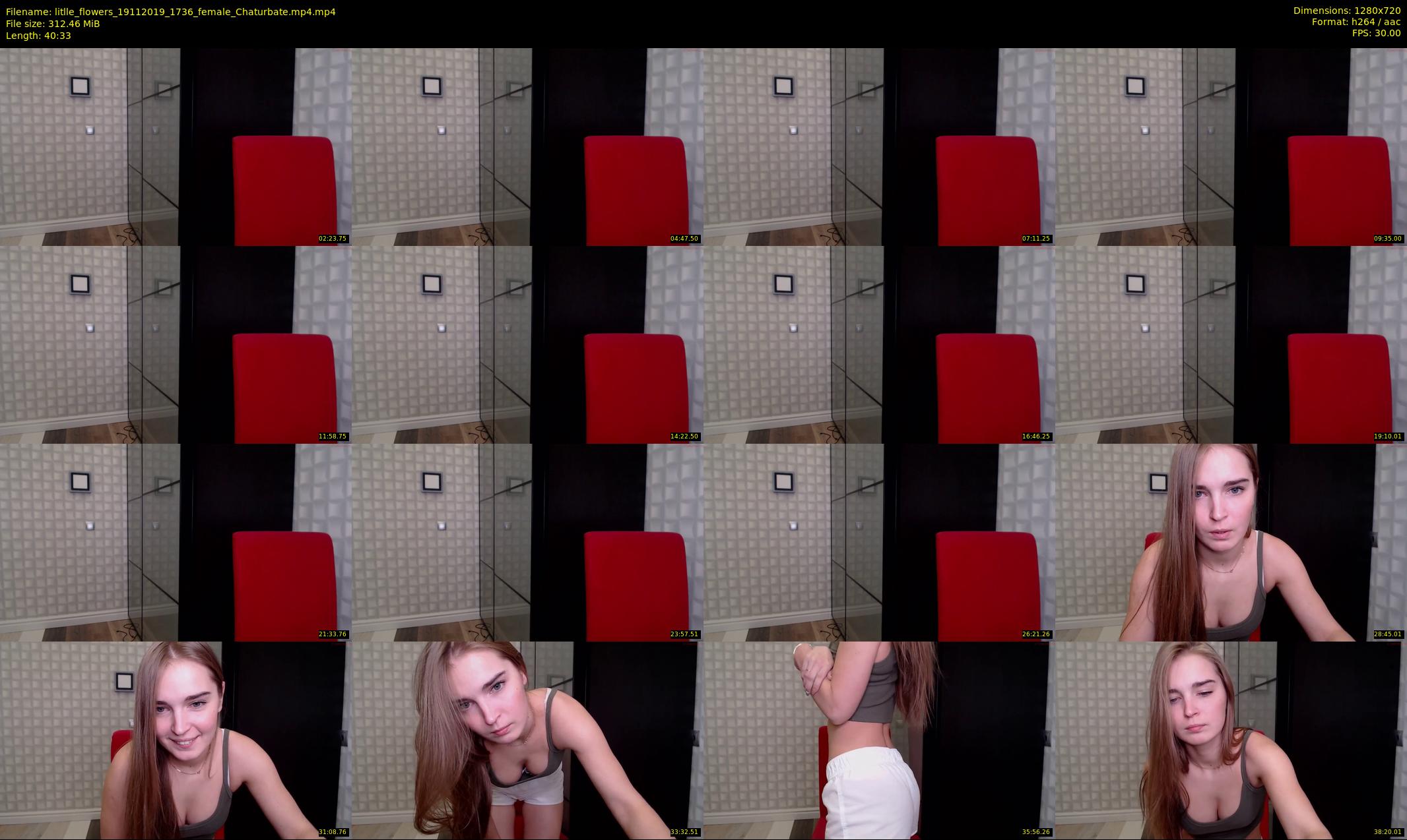 litlle_flowers — 41 minute Chaturbate female cam show recording, 720p, Nov 19, 2019
