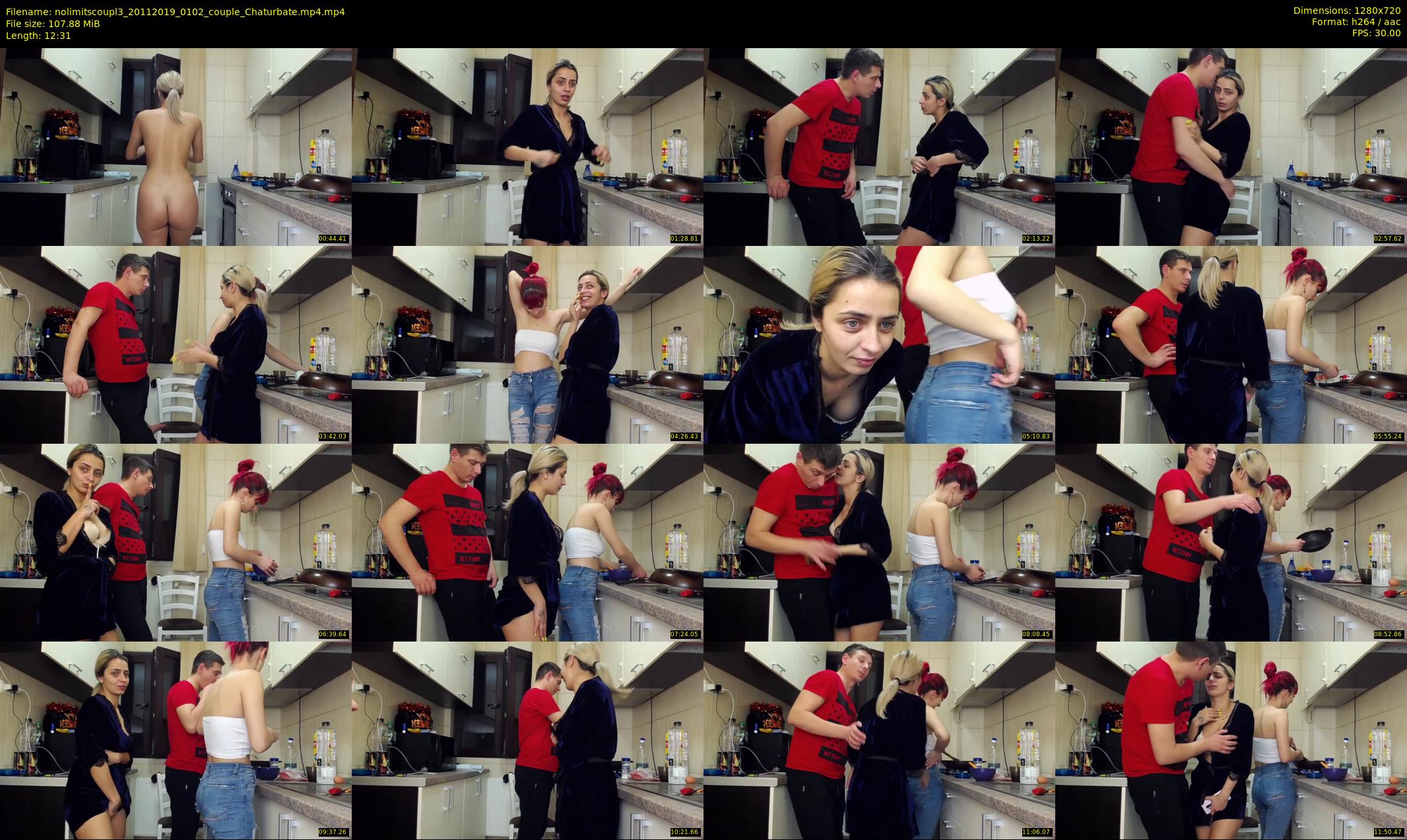 nolimitscoupl3 — 13 minute Chaturbate couple cam show recording, 720p, Nov 20, 2019