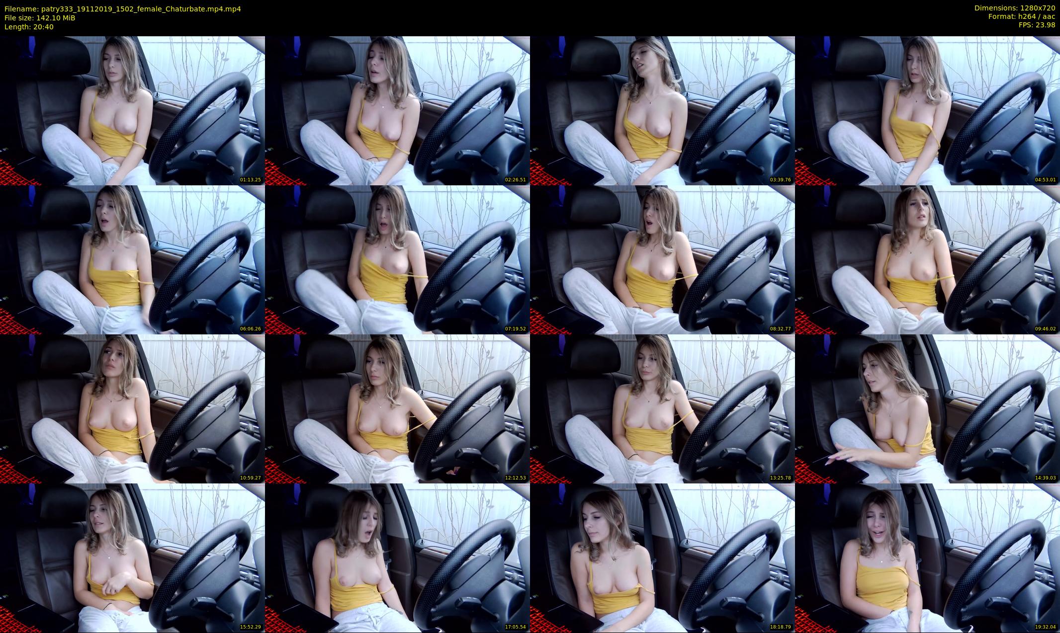 patry333 — 21 minute Chaturbate female cam show recording, 720p, Nov 19, 2019
