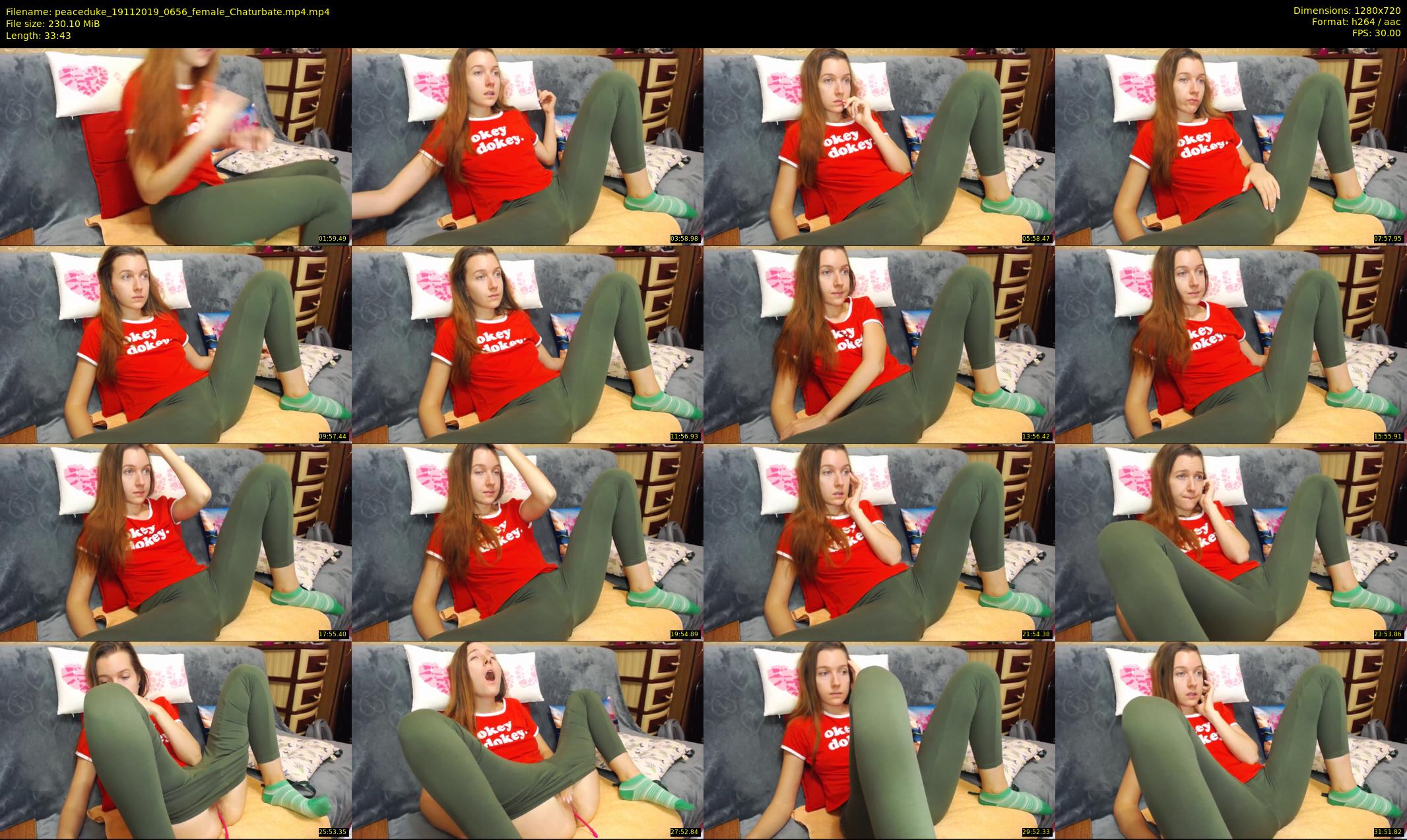 peaceduke — 34 minute Chaturbate female cam show recording, 720p, Nov 19, 2019