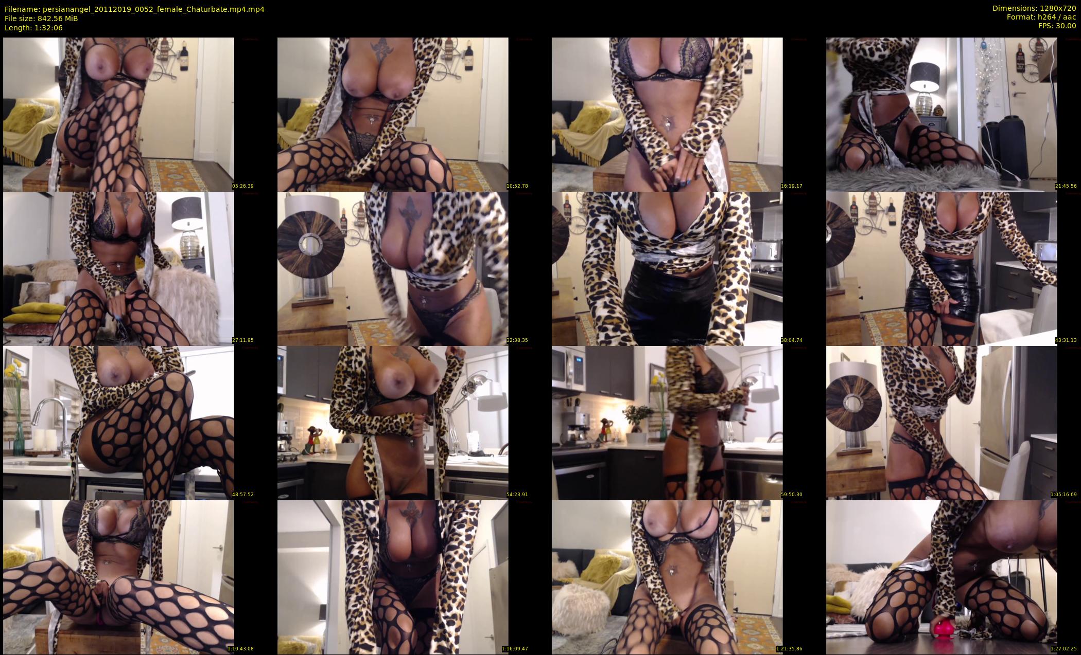 persianangel — 93 minute Chaturbate female cam show recording, 720p, Nov 20, 2019