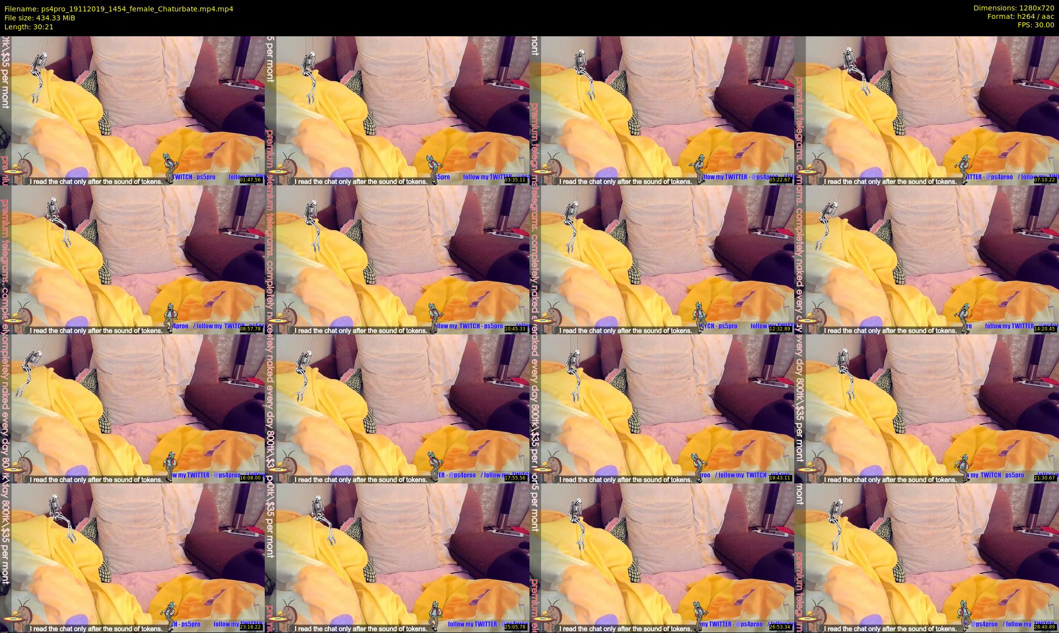 ps4pro — 31 minute Chaturbate female cam show recording, 720p, Nov 19, 2019