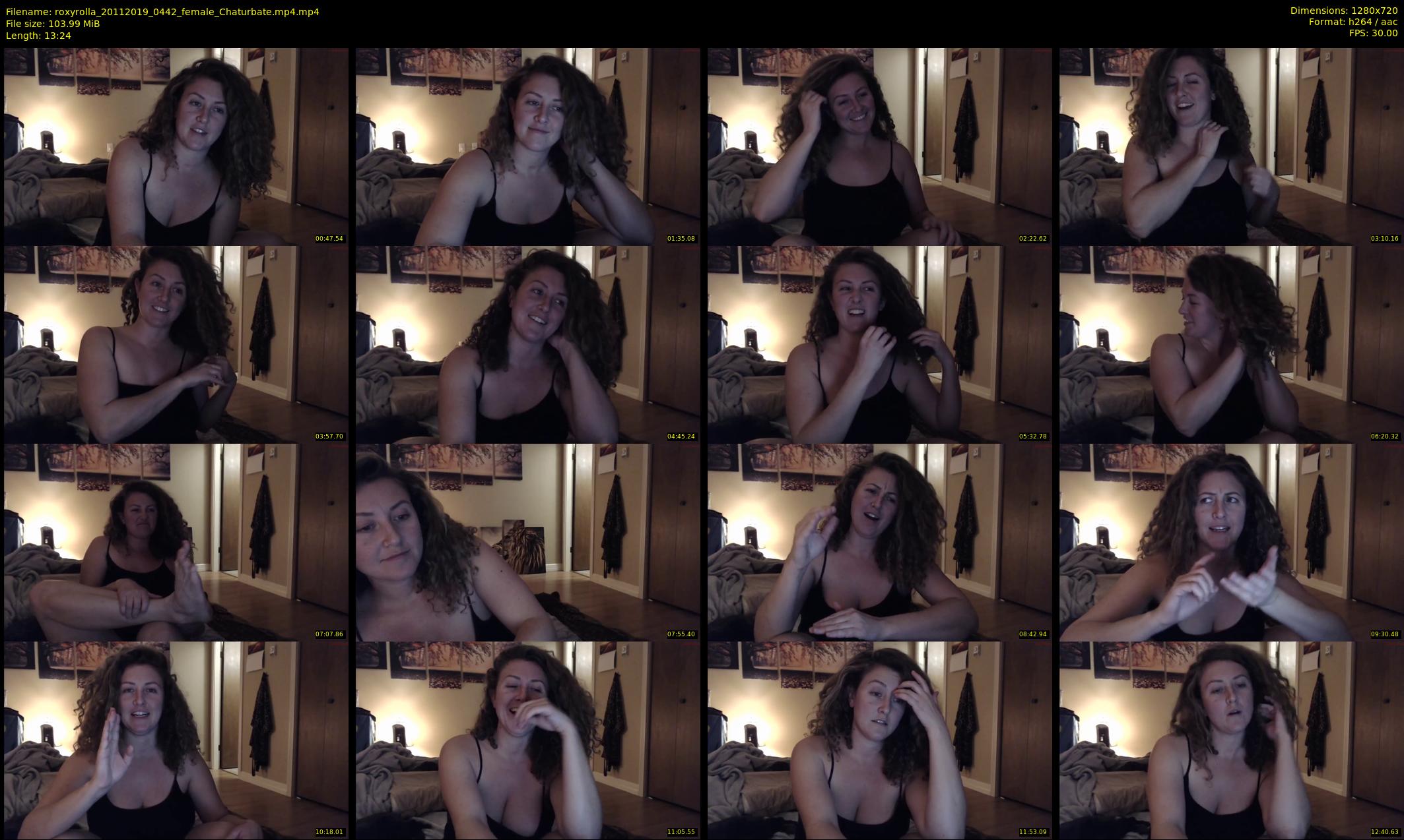 roxyrolla — 14 minute Chaturbate female cam show recording, 720p, Nov 20, 2019
