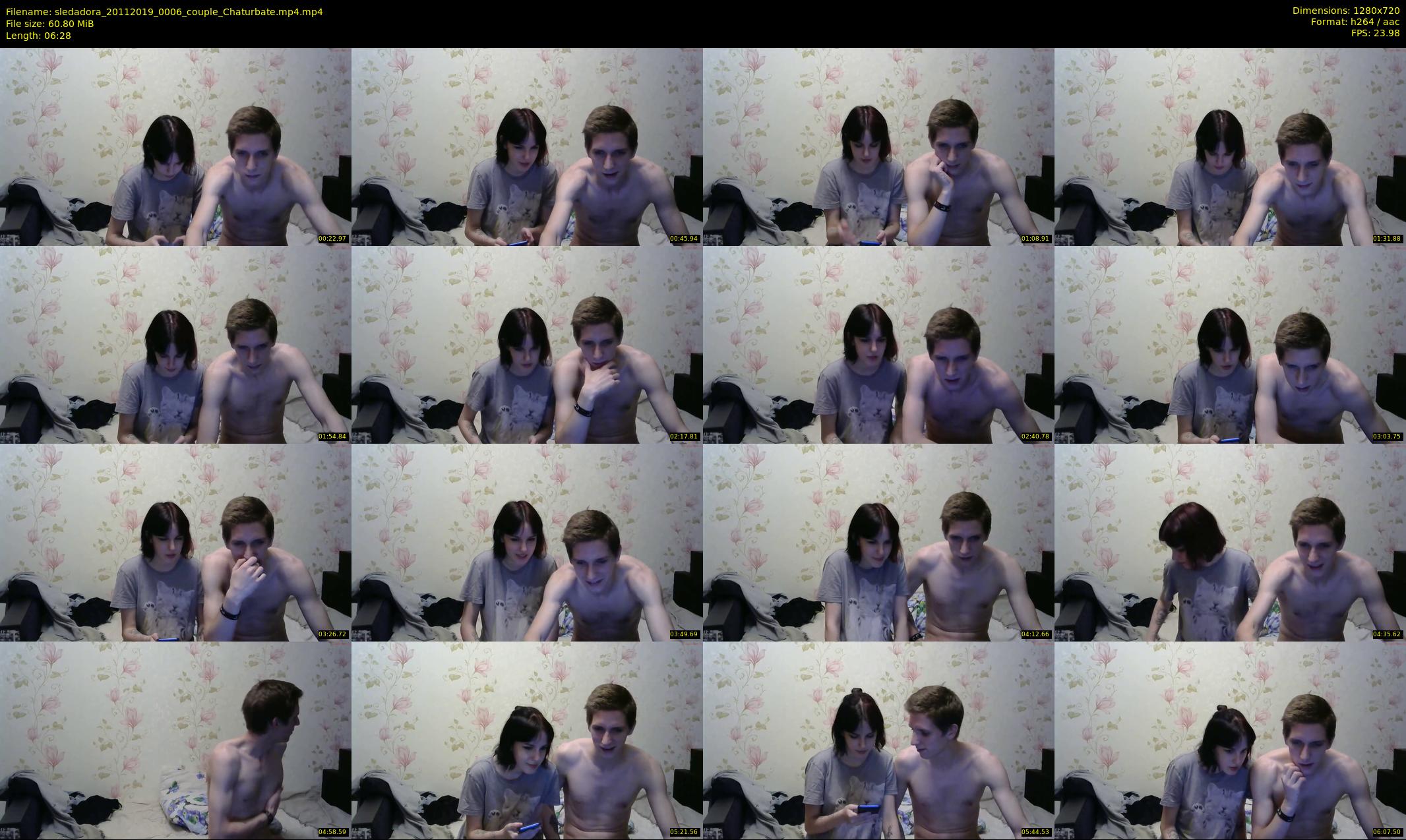 sledadora — 7 minute Chaturbate couple cam show recording, 720p, Nov 20, 2019