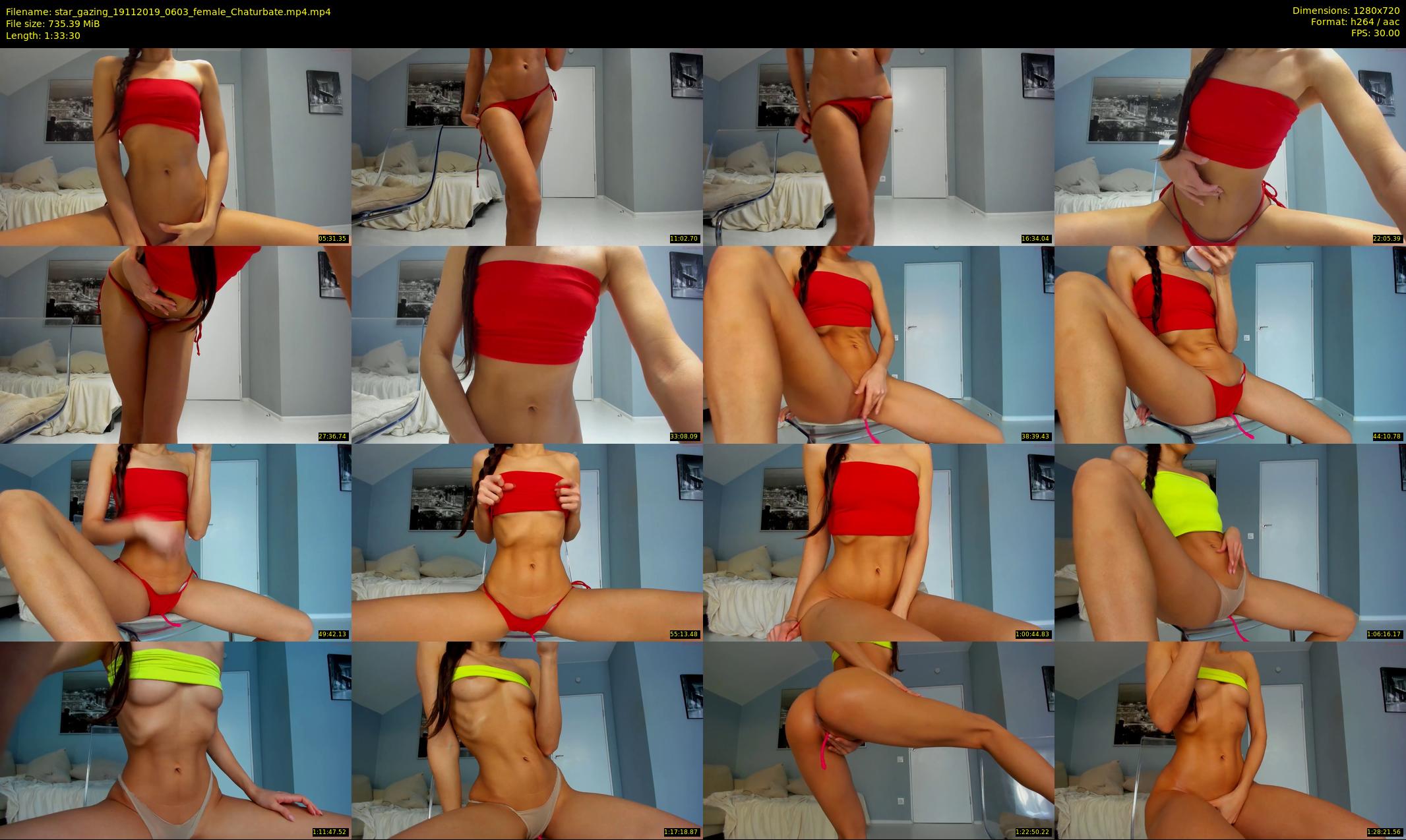 star_gazing — 94 minute Chaturbate female cam show recording, 720p, Nov 19, 2019