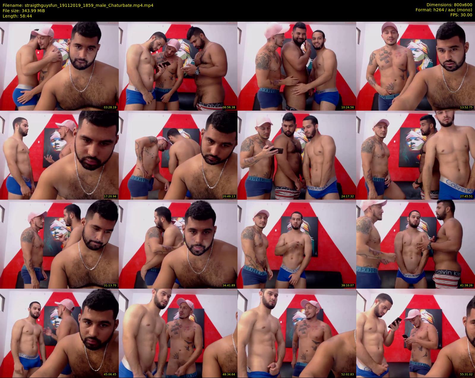 straigthguysfun — 59 minute Chaturbate male cam show recording, 480p, Nov 19, 2019