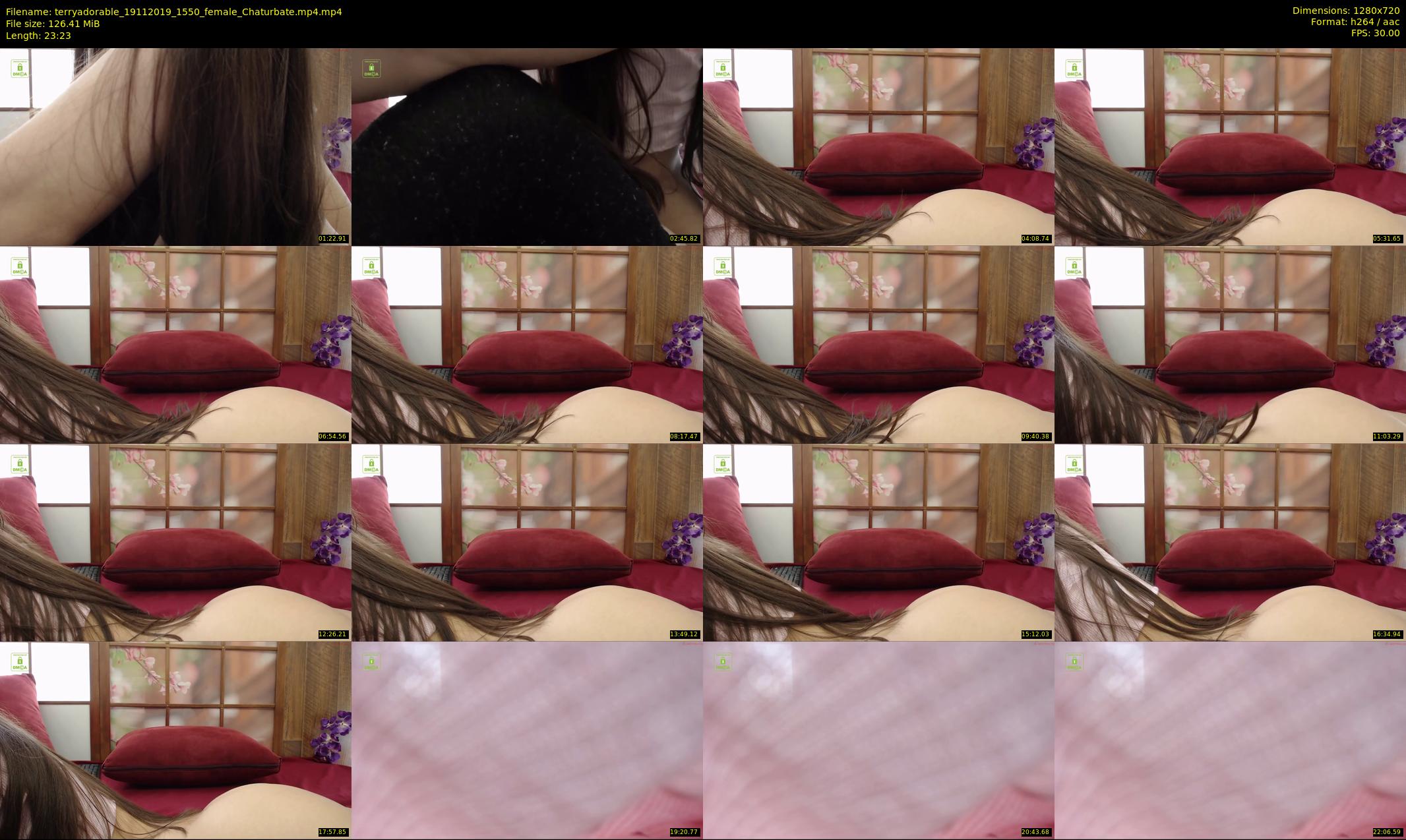 terryadorable — 24 minute Chaturbate female cam show recording, 720p, Nov 19, 2019