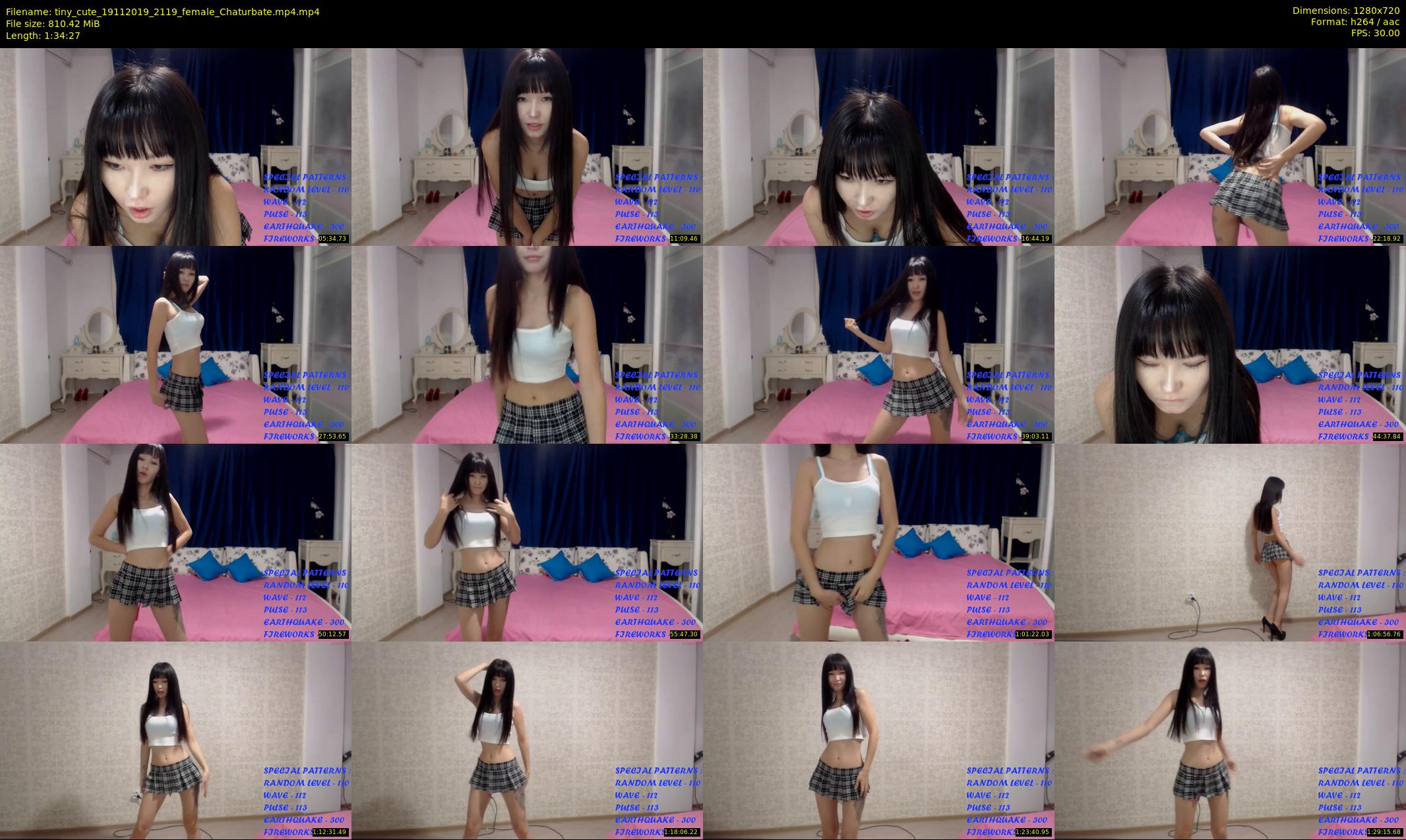 tiny_cute — 95 minute Chaturbate female cam show recording, 720p, Nov 19, 2019