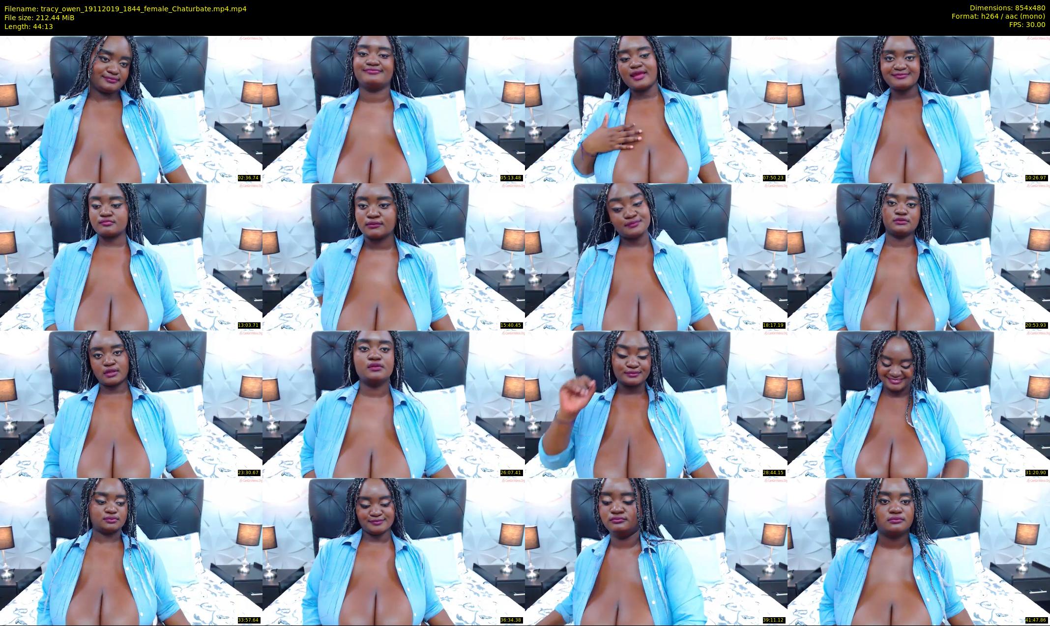 tracy_owen — 45 minute Chaturbate female cam show recording, 480p, Nov 19, 2019