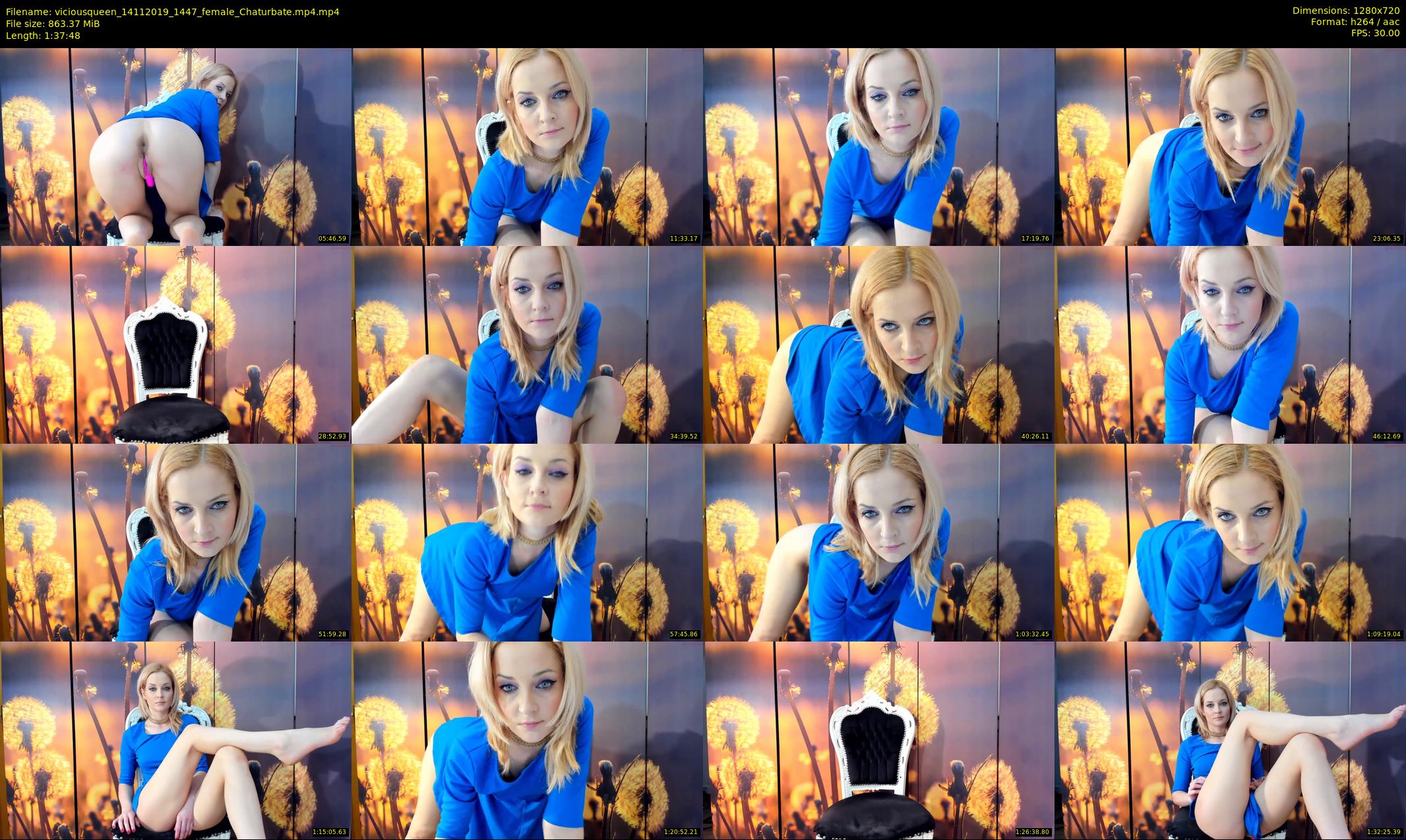 viciousqueen — 98 minute Chaturbate female cam show recording, 720p, Nov 14, 2019