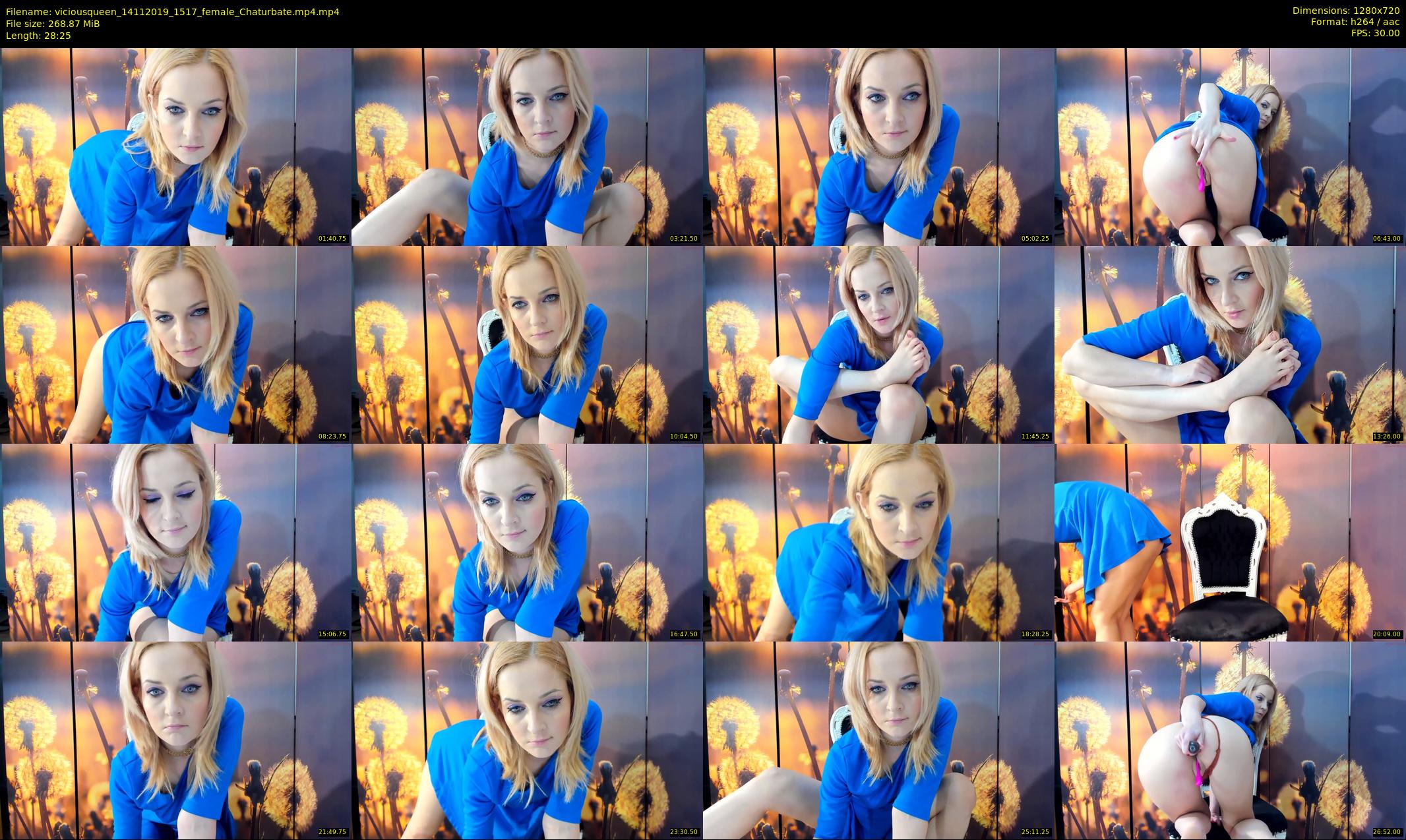 viciousqueen — 29 minute Chaturbate female cam show recording, 720p, Nov 14, 2019