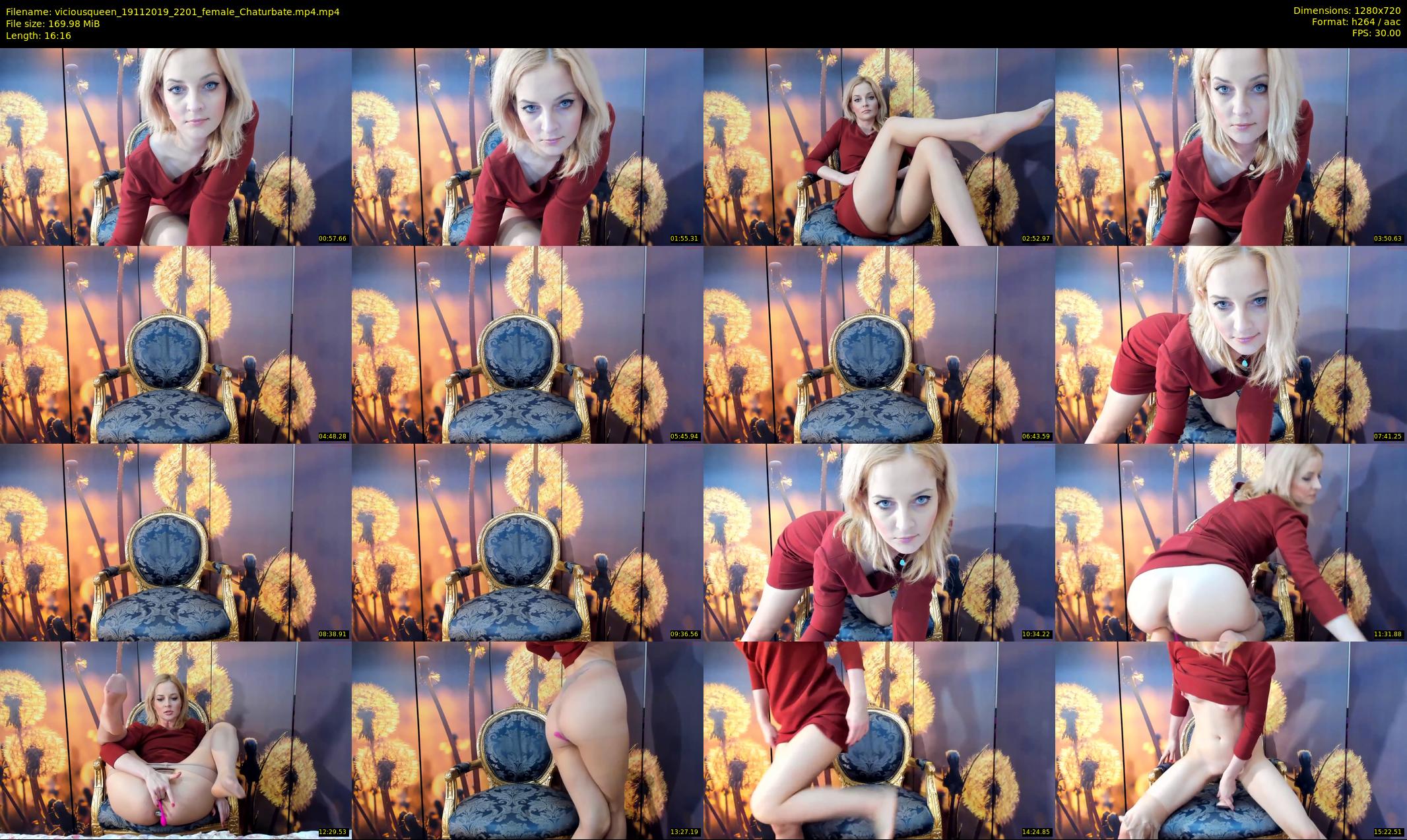 viciousqueen — 17 minute Chaturbate female cam show recording, 720p, Nov 19, 2019