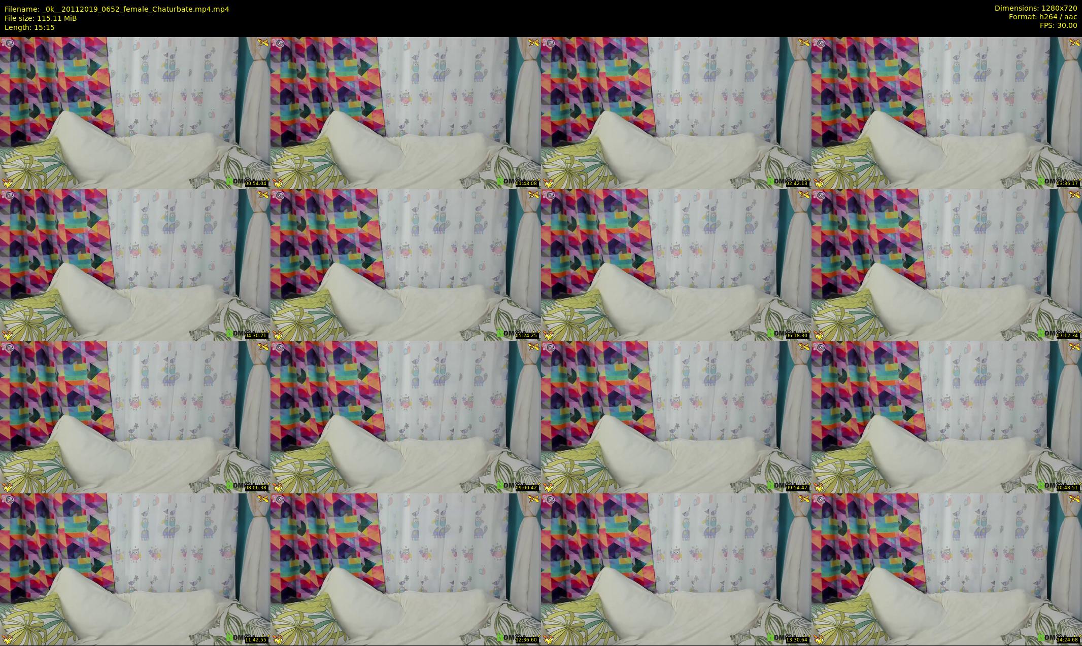 _0k_ — 16 minute Chaturbate female cam show recording, 720p, Nov 20, 2019