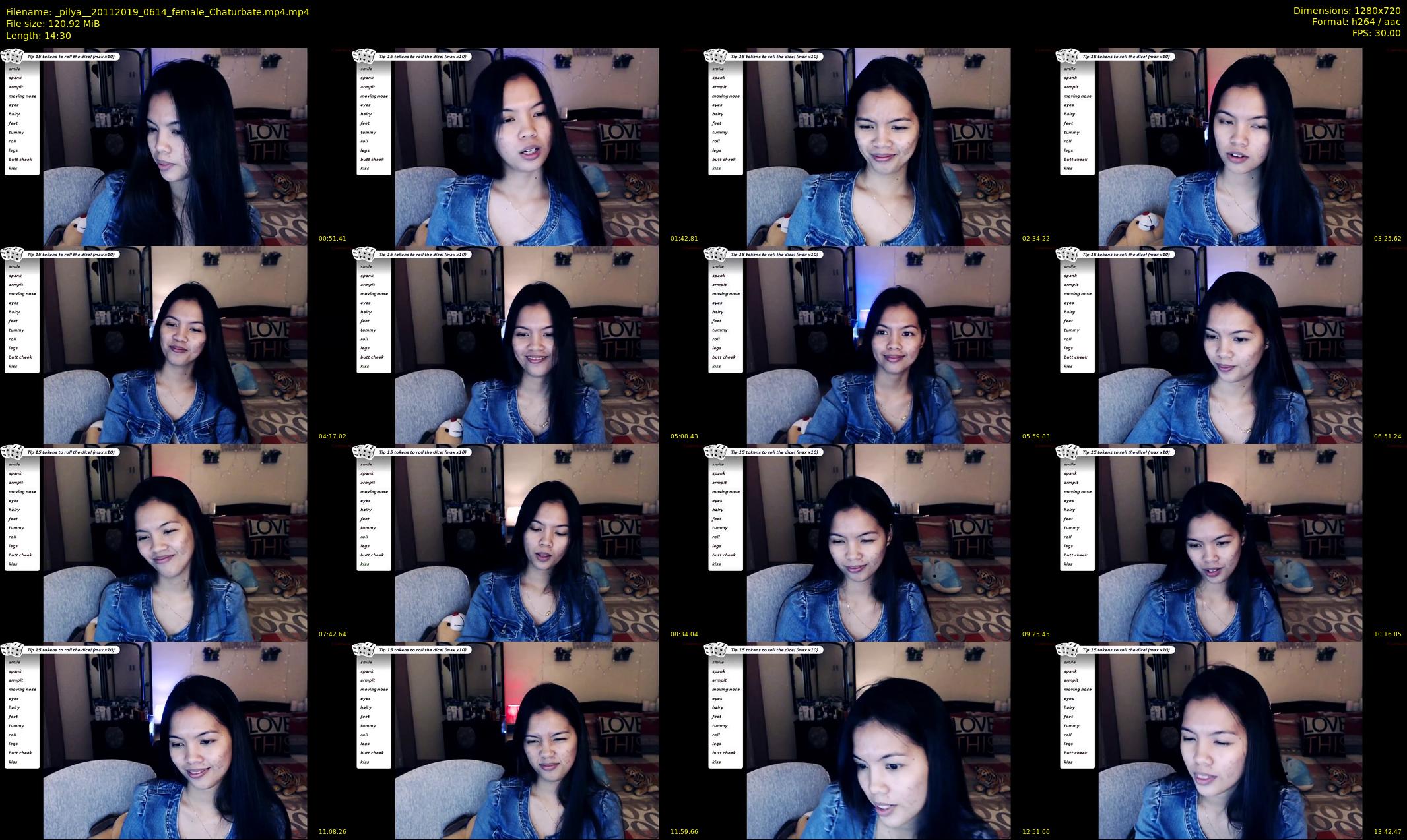 _pilya_ — 15 minute Chaturbate female cam show recording, 720p, Nov 20, 2019