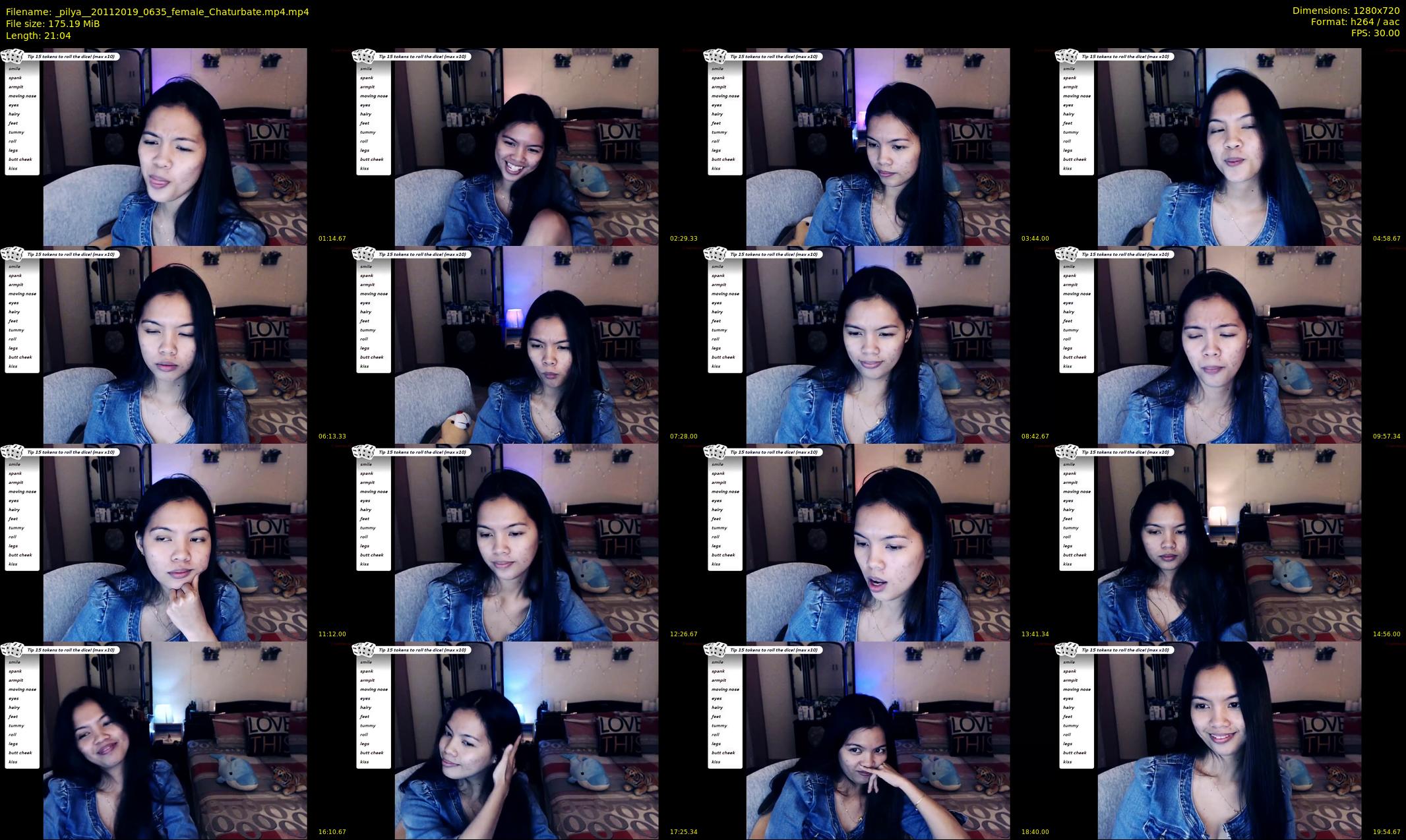 _pilya_ — 22 minute Chaturbate female cam show recording, 720p, Nov 20, 2019
