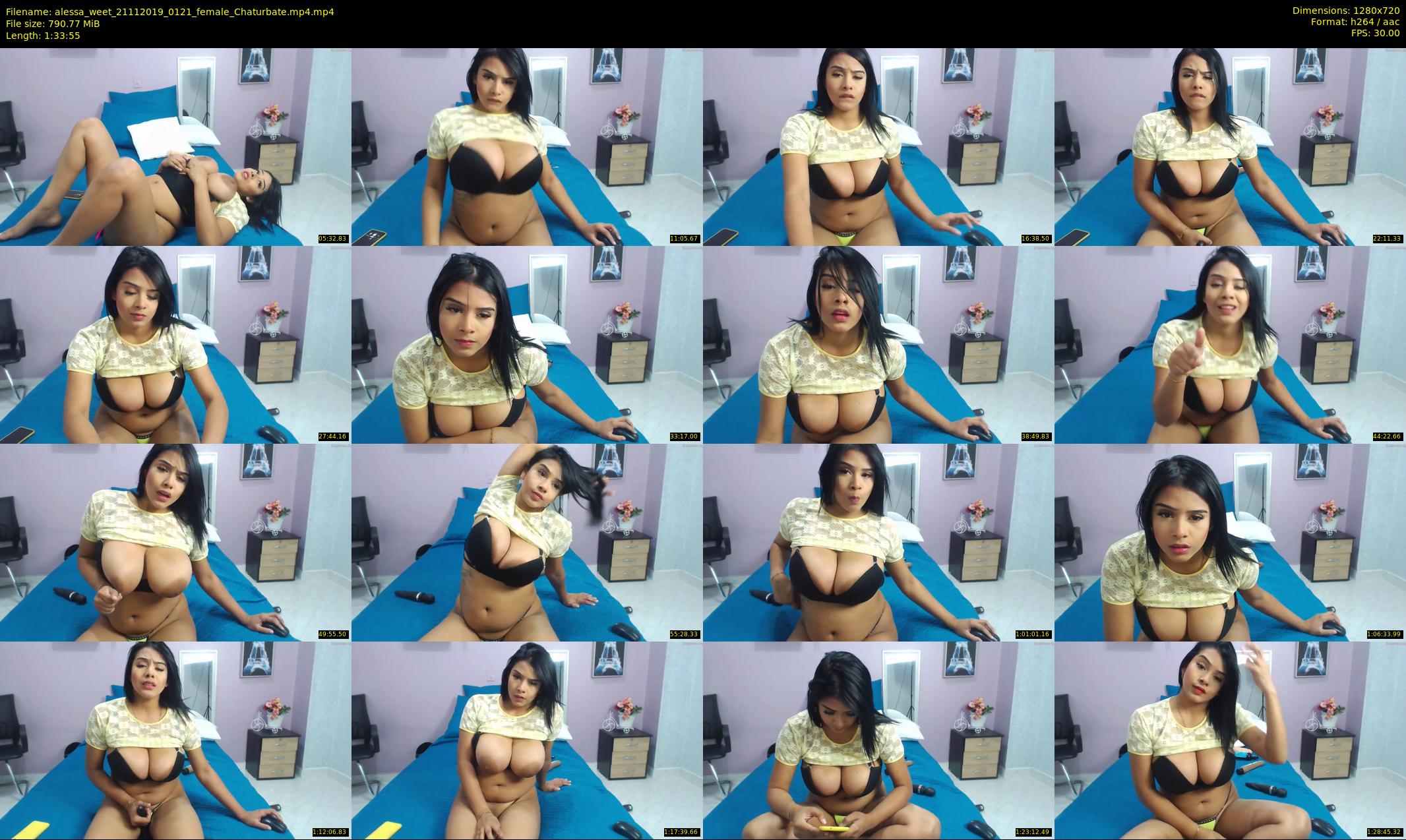 alessa_weet — 94 minute Chaturbate female cam show recording, 720p, Nov 21, 2019