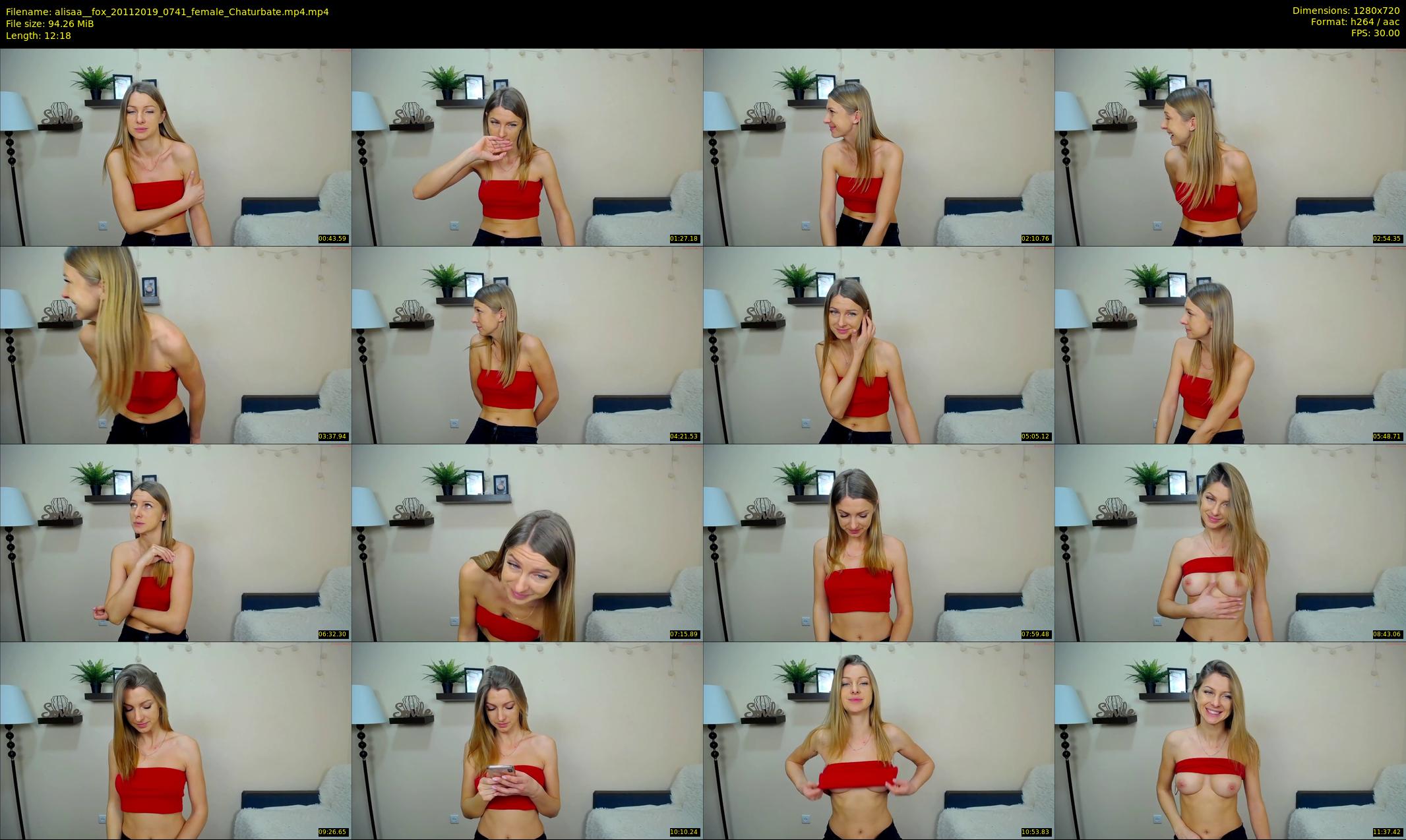 alisaa__fox — 13 minute Chaturbate female cam show recording, 720p, Nov 20, 2019