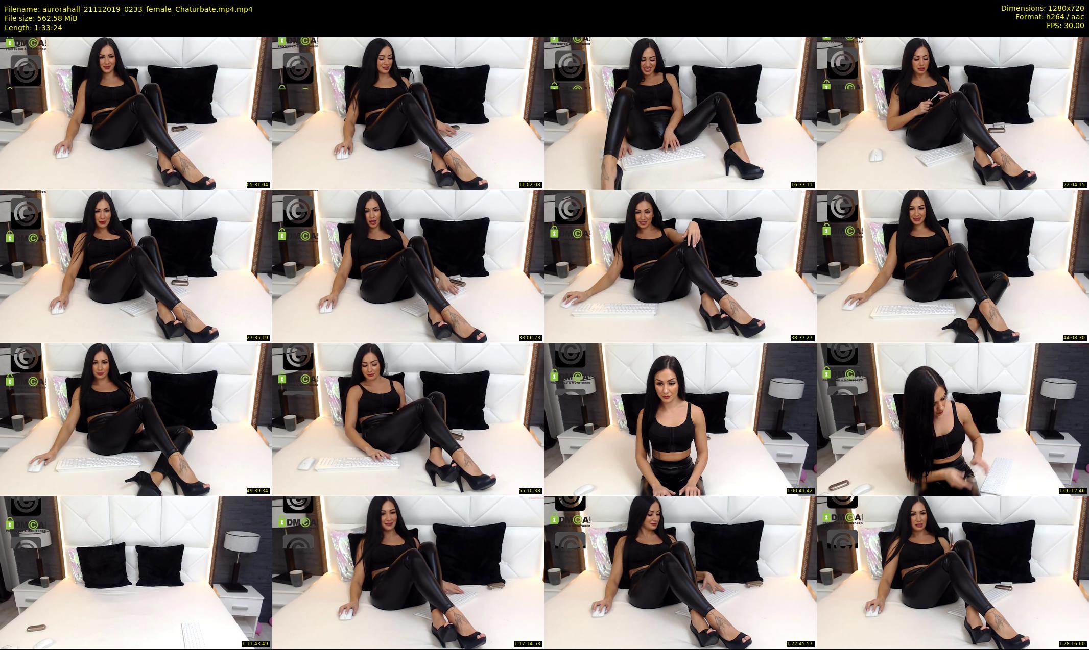 aurorahall — 94 minute Chaturbate female cam show recording, 720p, Nov 21, 2019