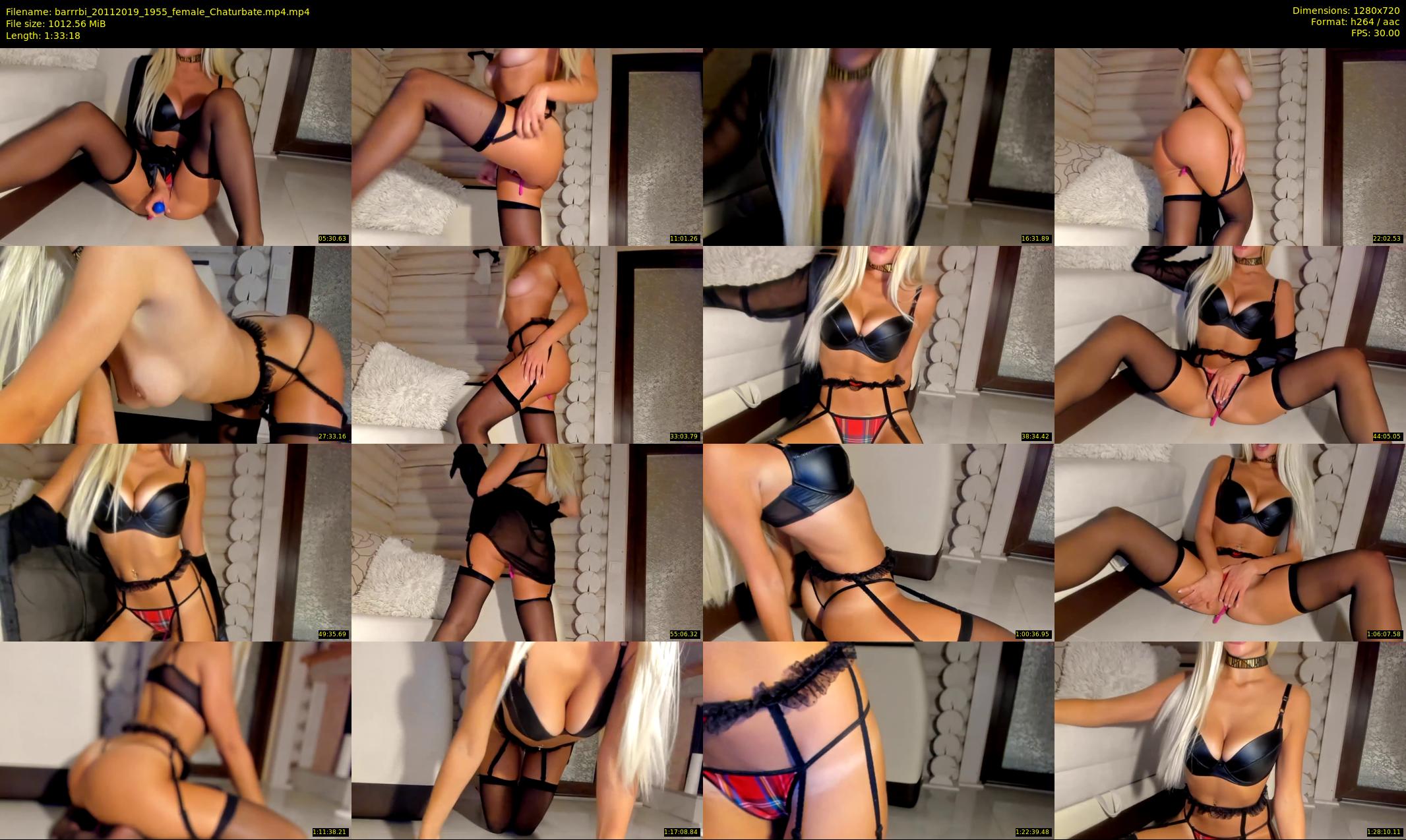 barrrbi — 94 minute Chaturbate female cam show recording, 720p, Nov 20, 2019