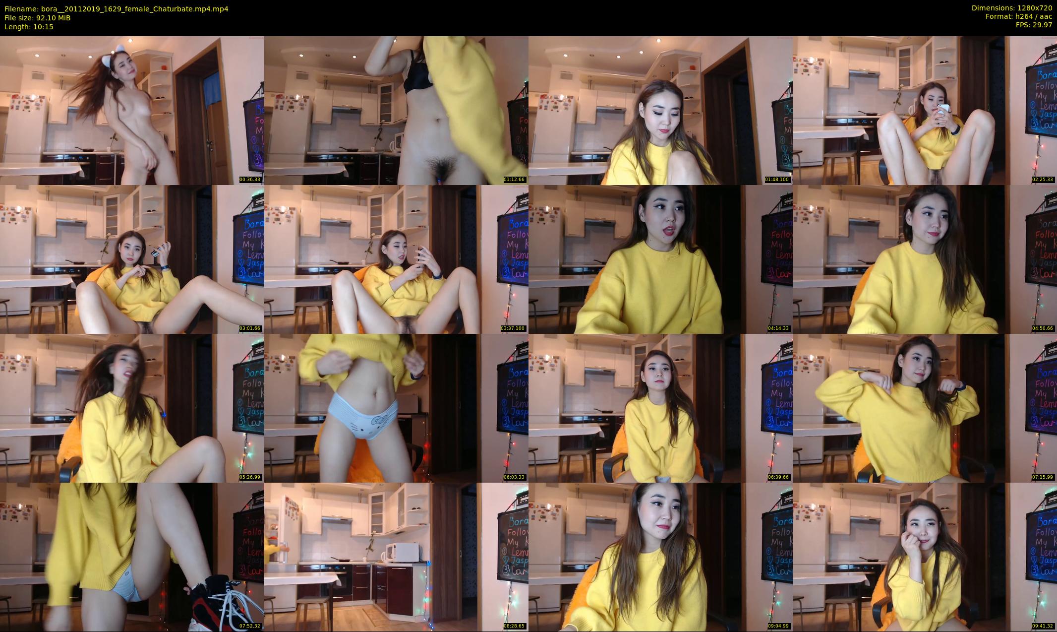 bora_ — 11 minute Chaturbate female cam show recording, 720p, Nov 20, 2019