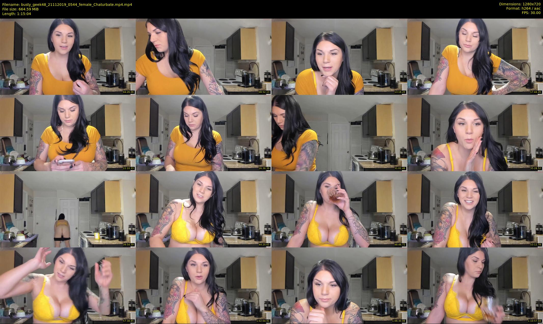busty_geek48 — 76 minute Chaturbate female cam show recording, 720p, Nov 21, 2019