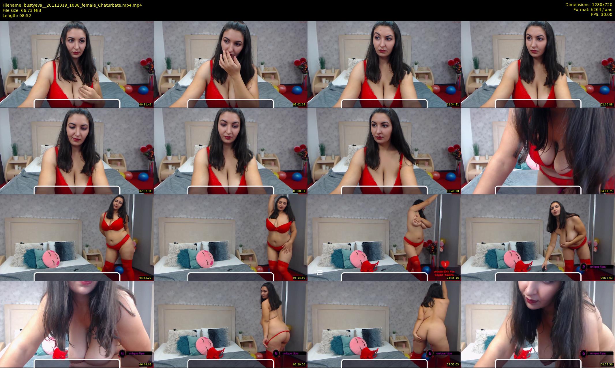 bustyeva_ — 9 minute Chaturbate female cam show recording, 720p, Nov 20, 2019