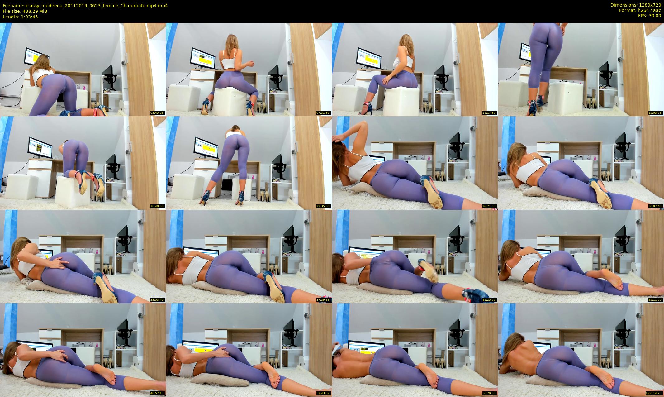 classy_medeeea — 64 minute Chaturbate female cam show recording, 720p, Nov 20, 2019