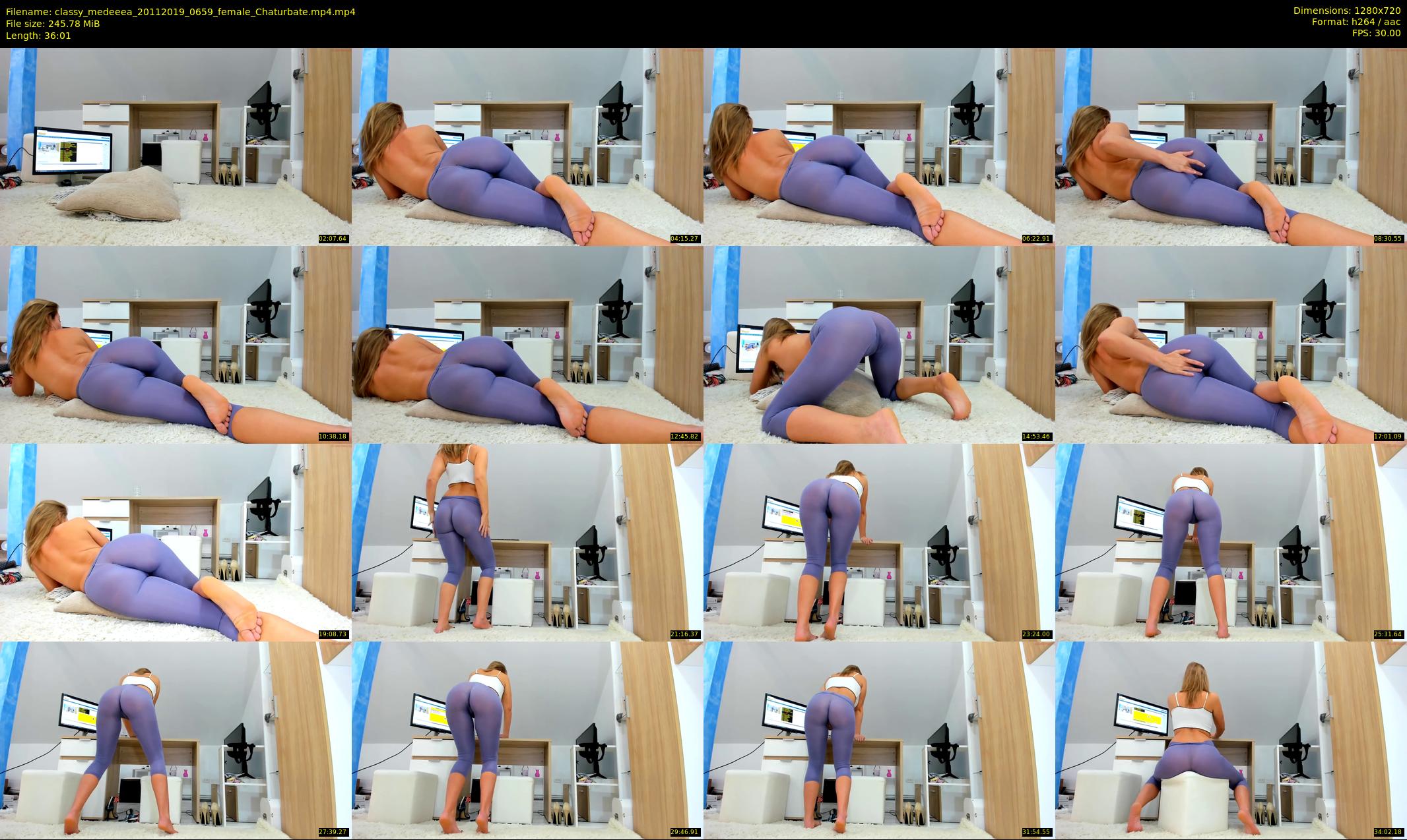 classy_medeeea — 37 minute Chaturbate female cam show recording, 720p, Nov 20, 2019