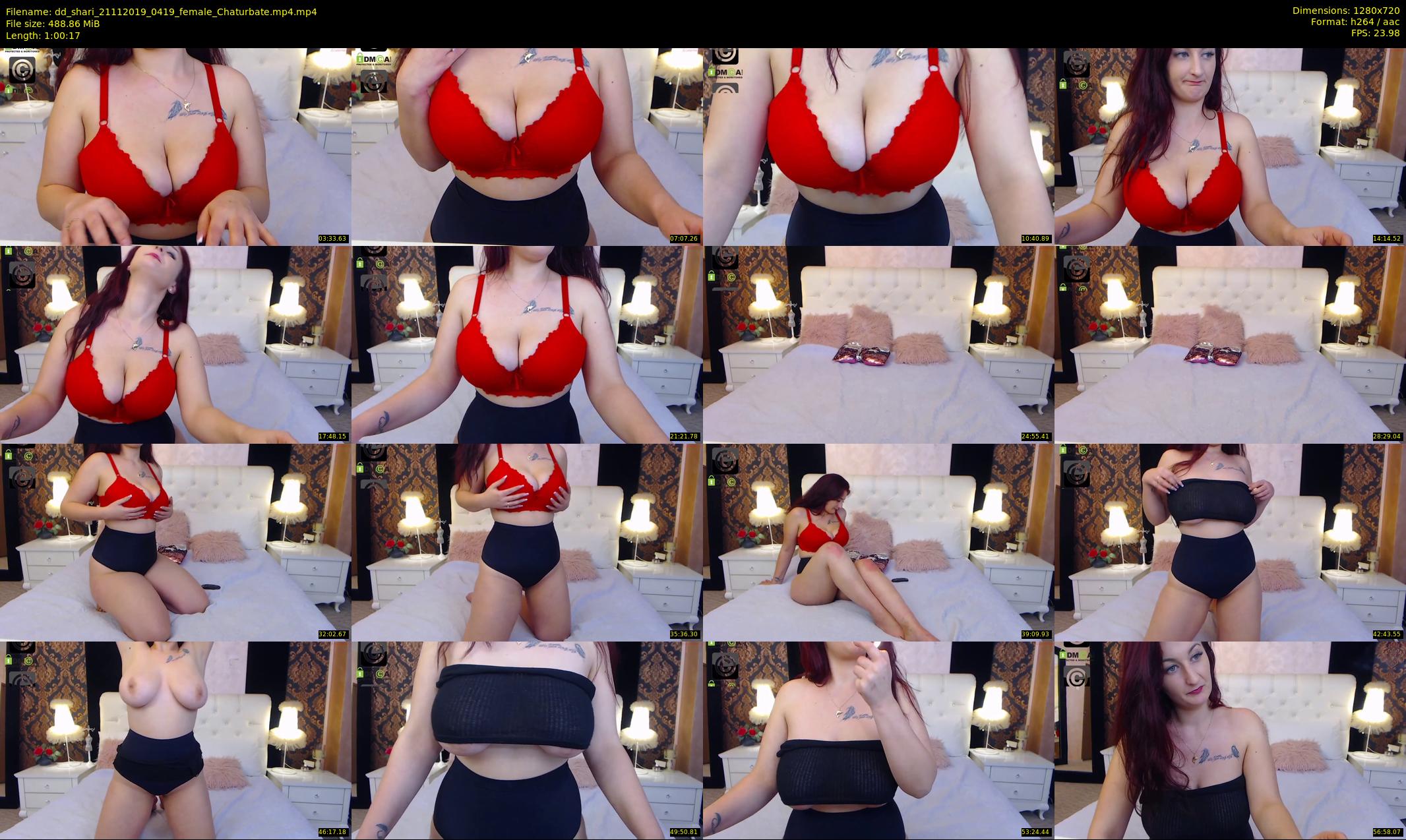 dd_shari — 61 minute Chaturbate female cam show recording, 720p, Nov 21, 2019
