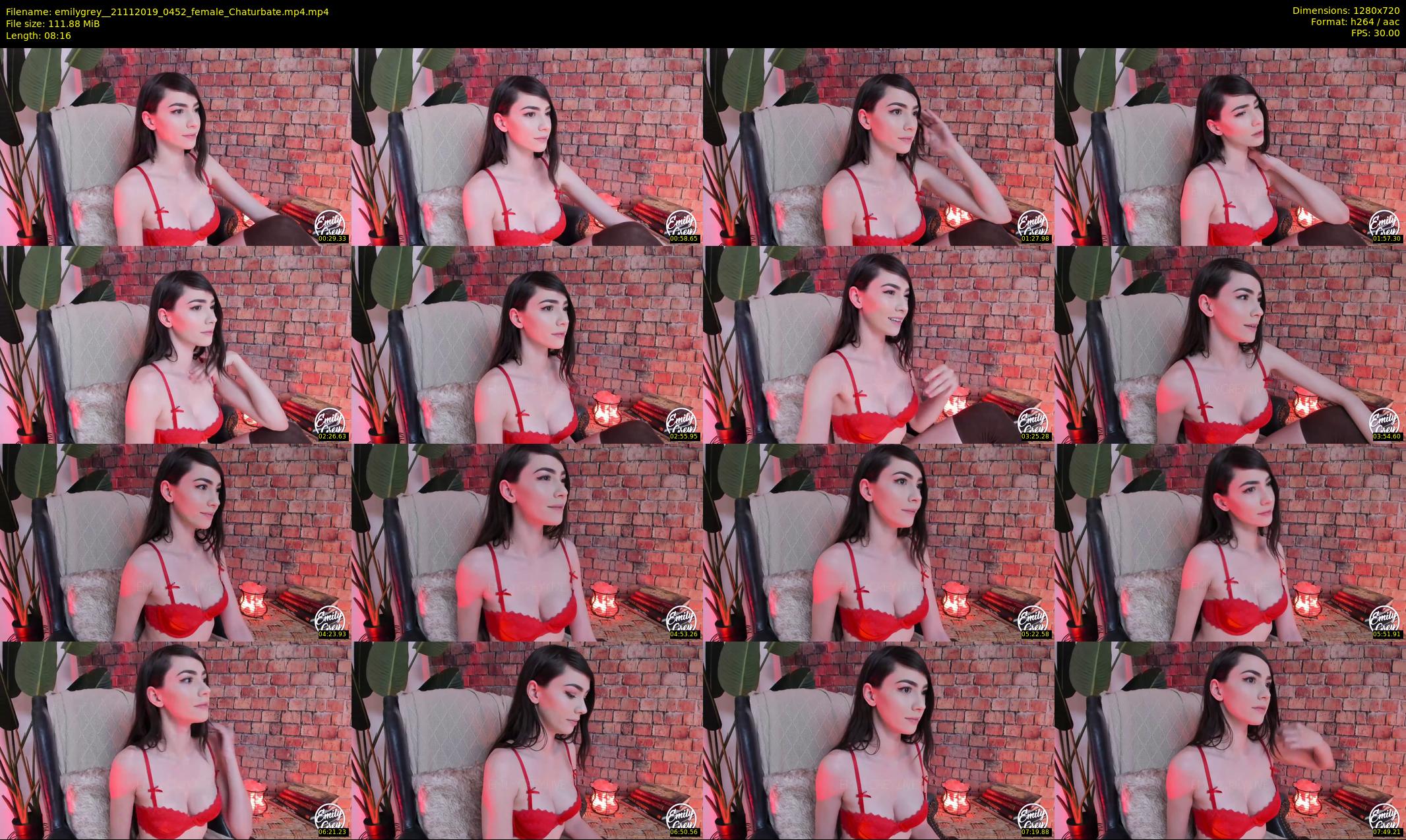 emilygrey_ — 9 minute Chaturbate female cam show recording, 720p, Nov 21, 2019