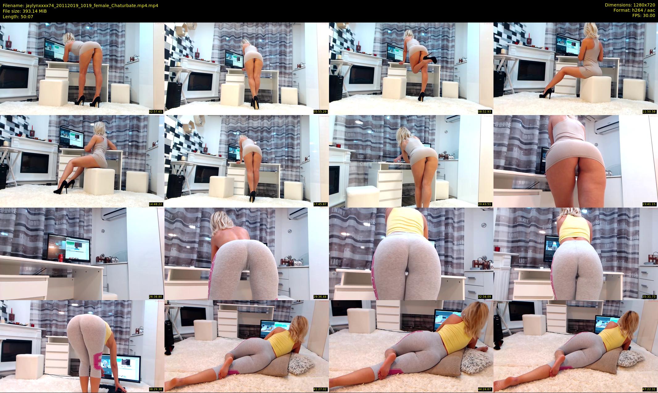 jaylynxxxx74 — 51 minute Chaturbate female cam show recording, 720p, Nov 20, 2019