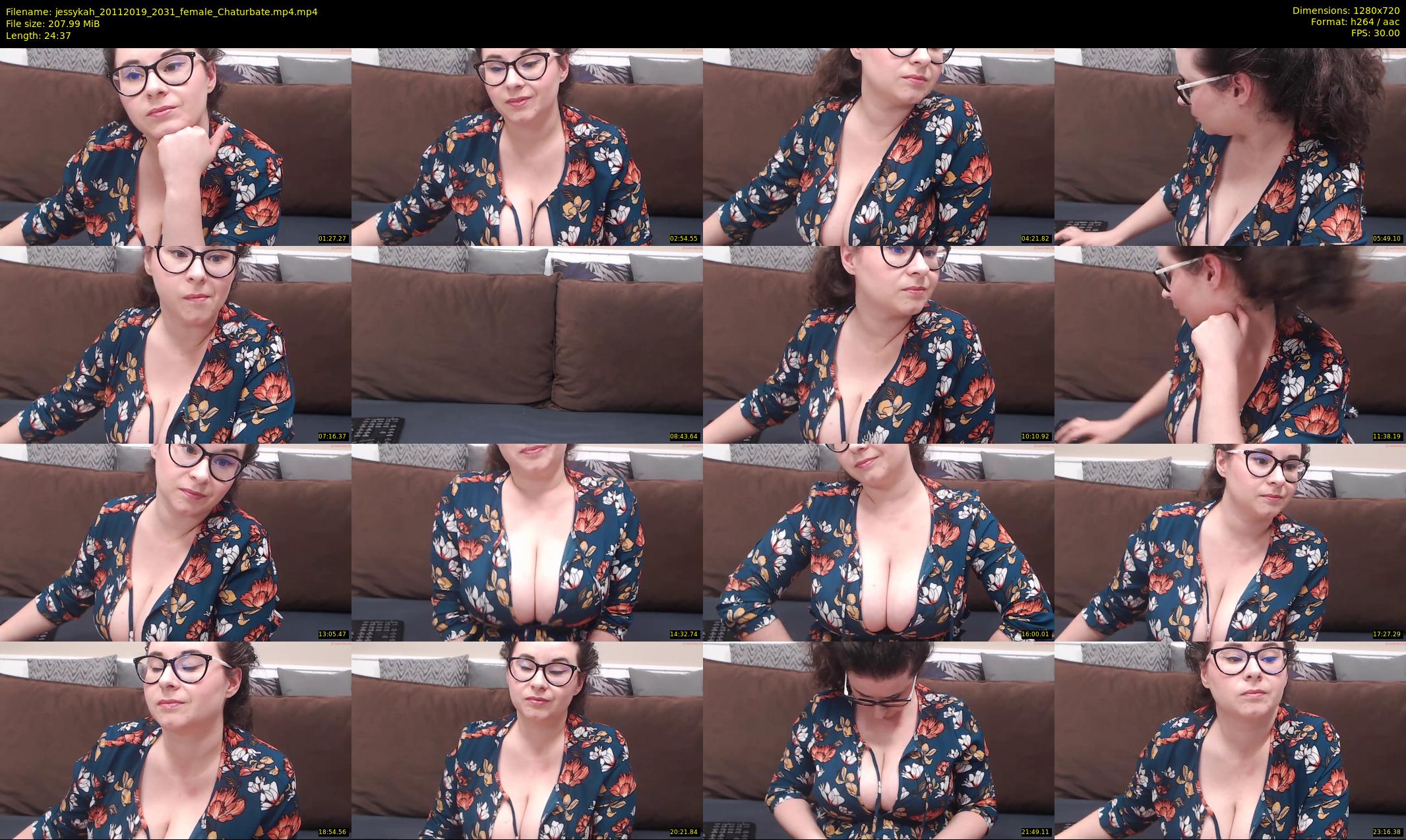 jessykah — 25 minute Chaturbate female cam show recording, 720p, Nov 20, 2019